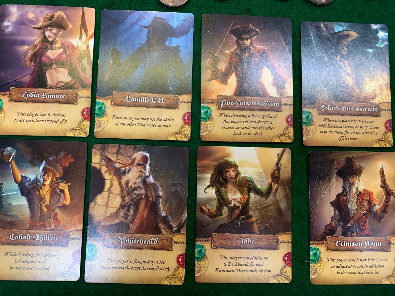 DEAD MEN TELL NO TALES 2016 Board game Complete!