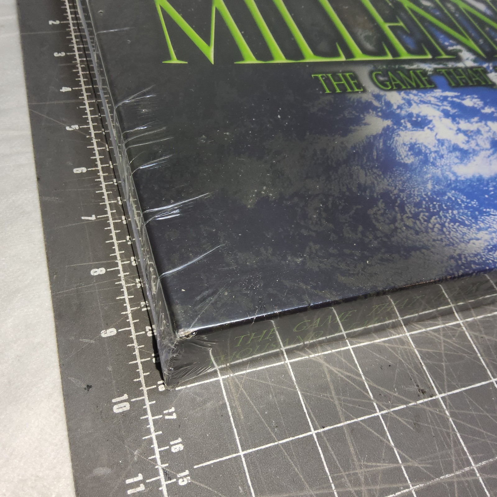 Millenniumopoly Board Game SEALED Late for the Sky Y2K 2000 vintage strategy