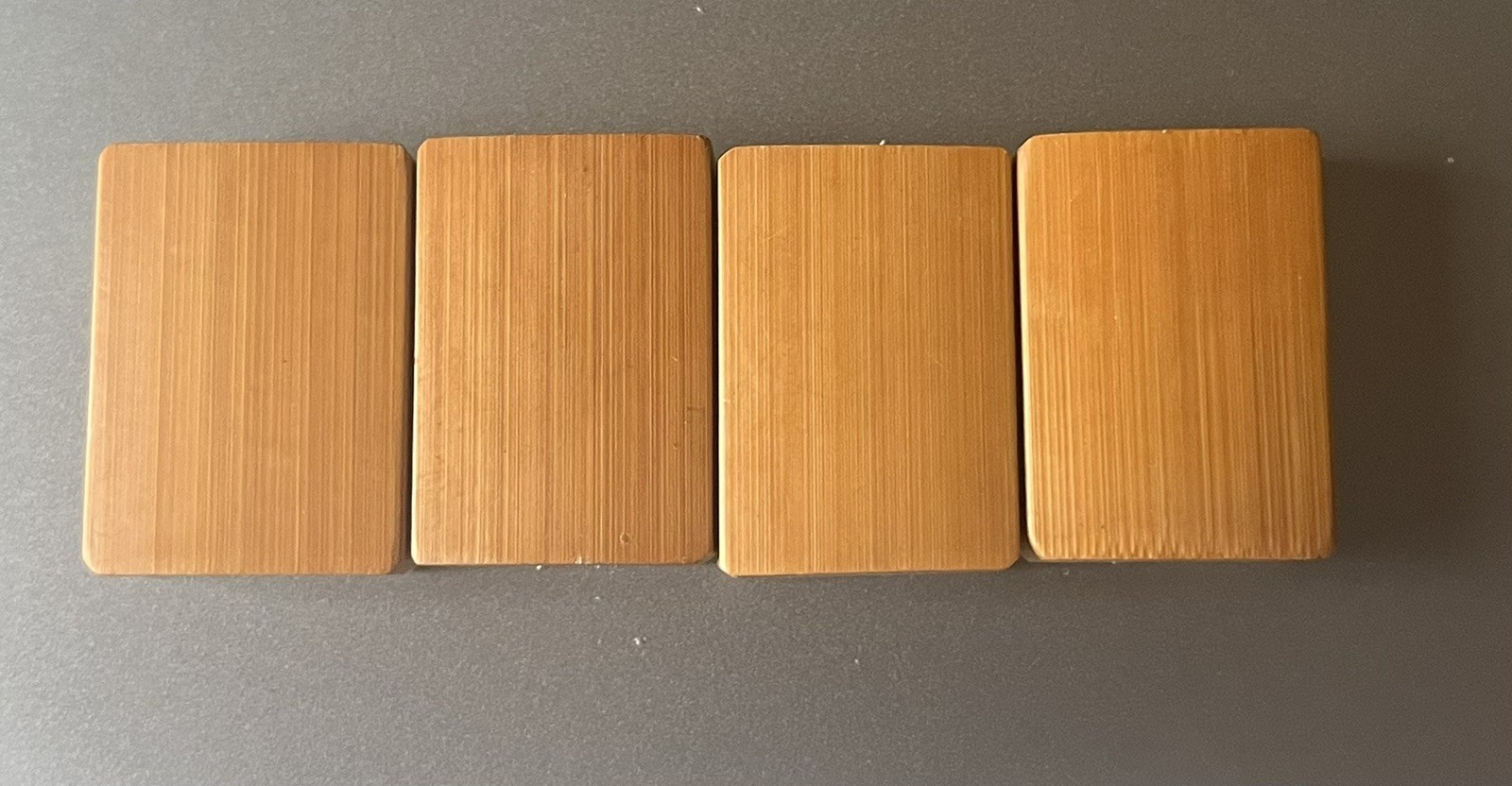 lot 4 Vtg 1920 Mahjong Bone/Bamboo Replacement Tiles 8 BAM tight dovetail
