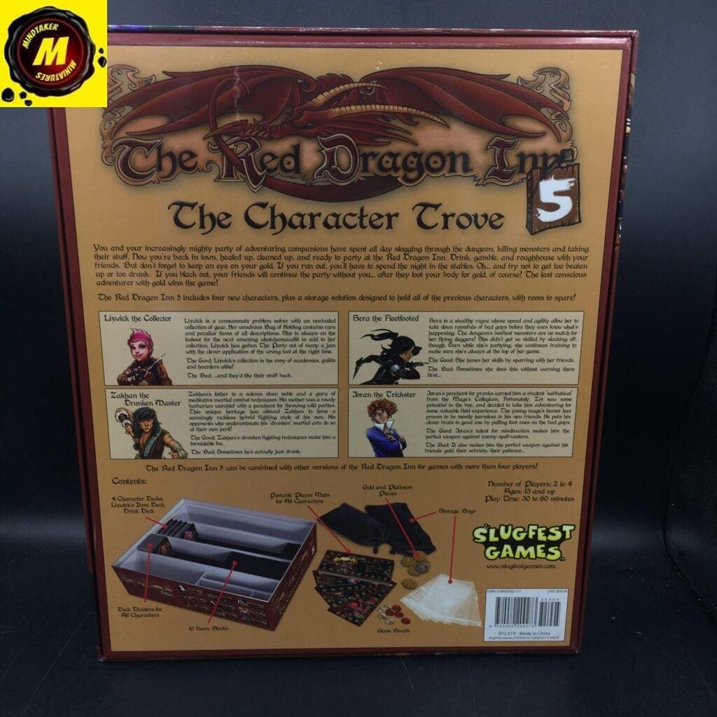 The Red Dragon Inn 5: The Character Trove (NIB) – #91823 – The Red Dragon Inn