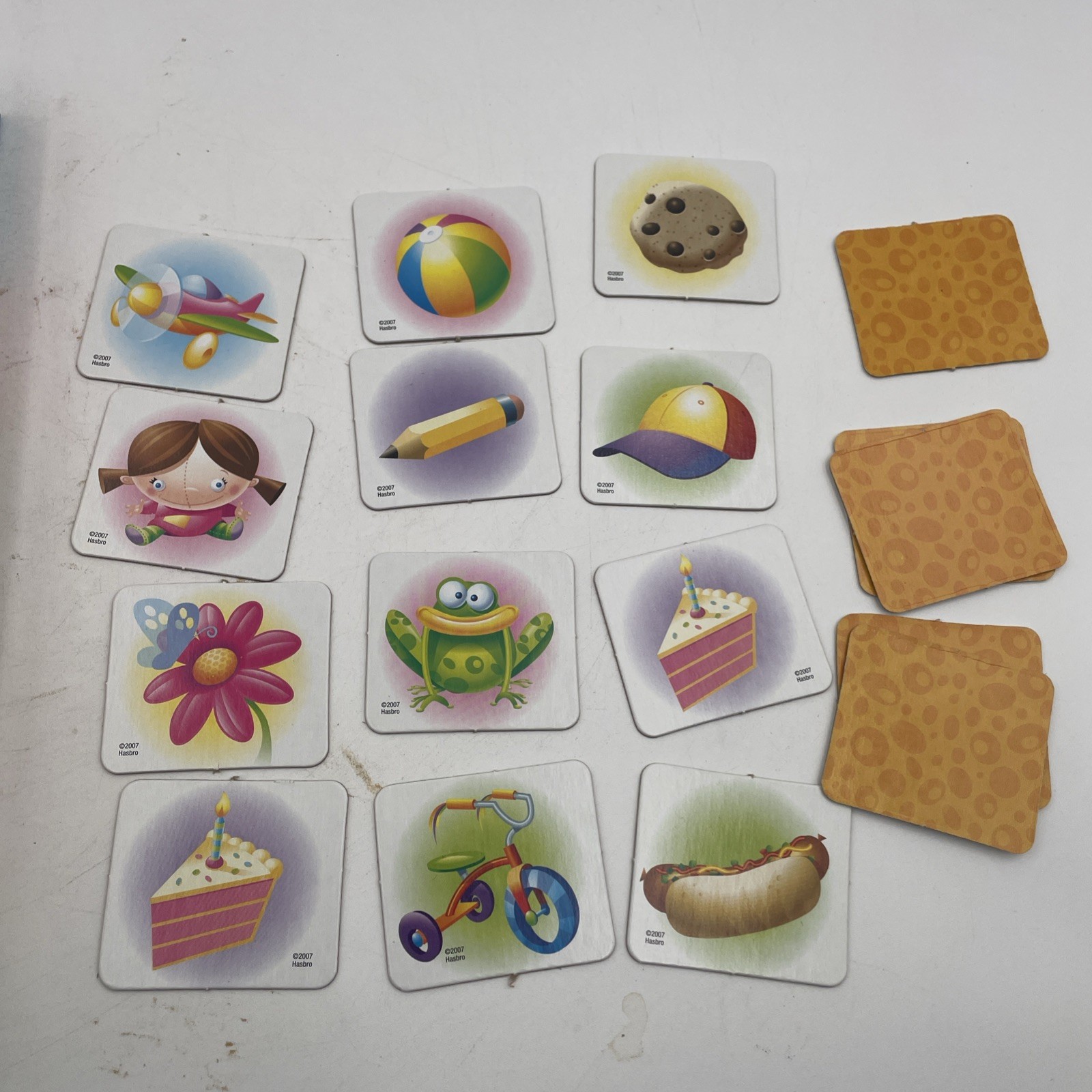 MB The Original Memory Game 2007 Hasbro Classic Matching Family Game Complete