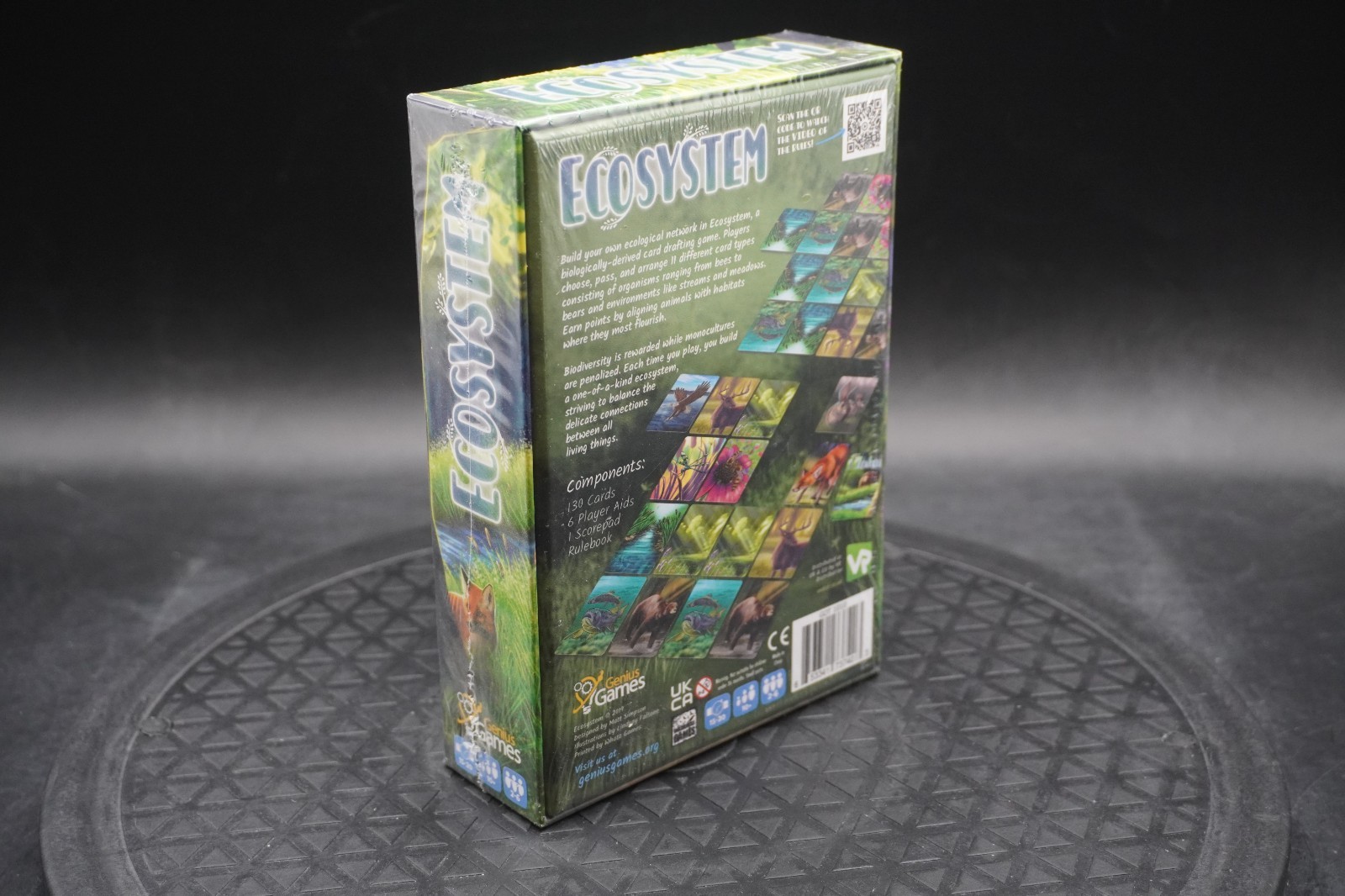 NEW Ecosystem Ecology Board Game Genius Games Educational Wildlife Nature Family