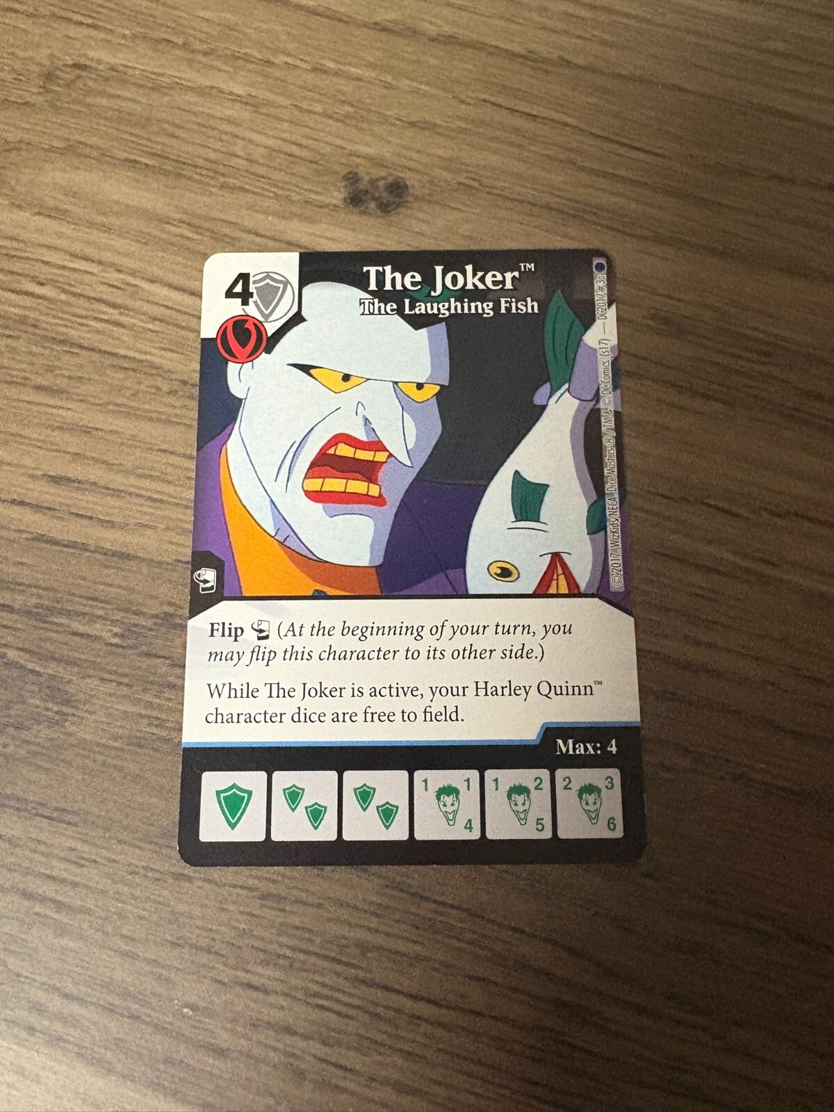 Dice Masters OP Card Joker The Laughing Fish NM NO DICE