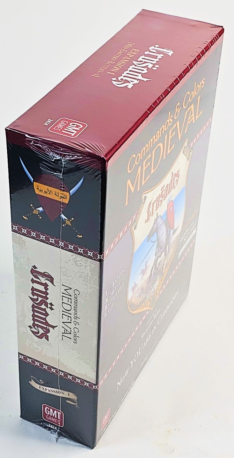 C&C Medieval Expansion 1: Crusades Mid-Eastern Battles 1 by GMT – SEALED
