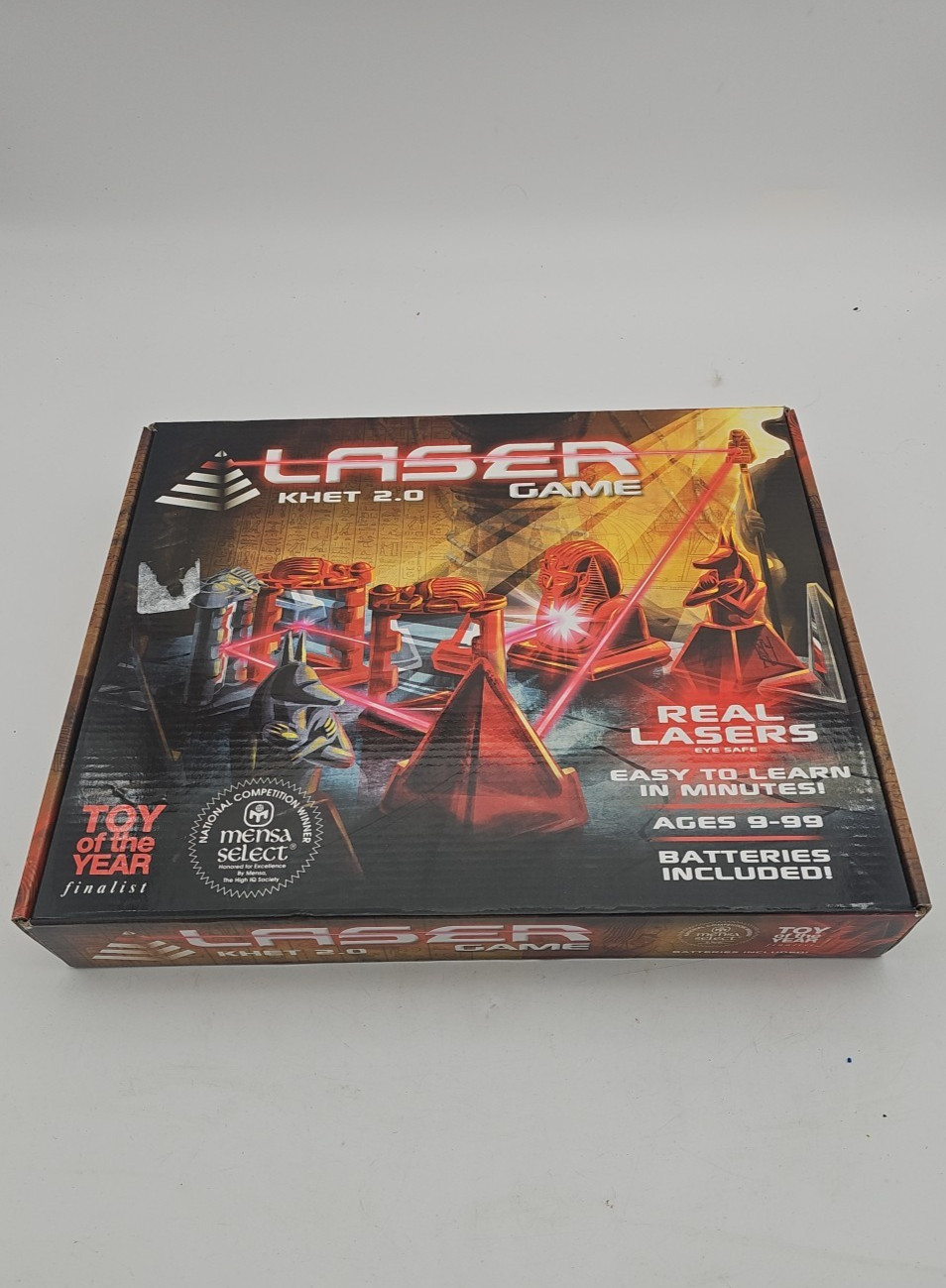 Laser Khet 2.0 Strategy Board Game- Mensa Select, NAPPA, TOTY Tested