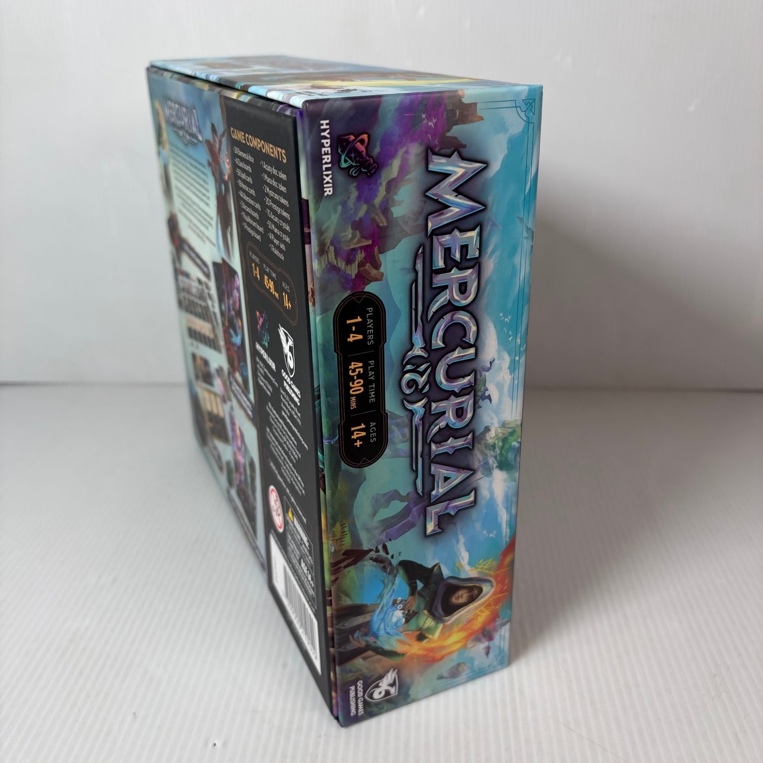 Mercurial Hyperlixir Card Board Game 1-4 Players Dice 2023 Complete