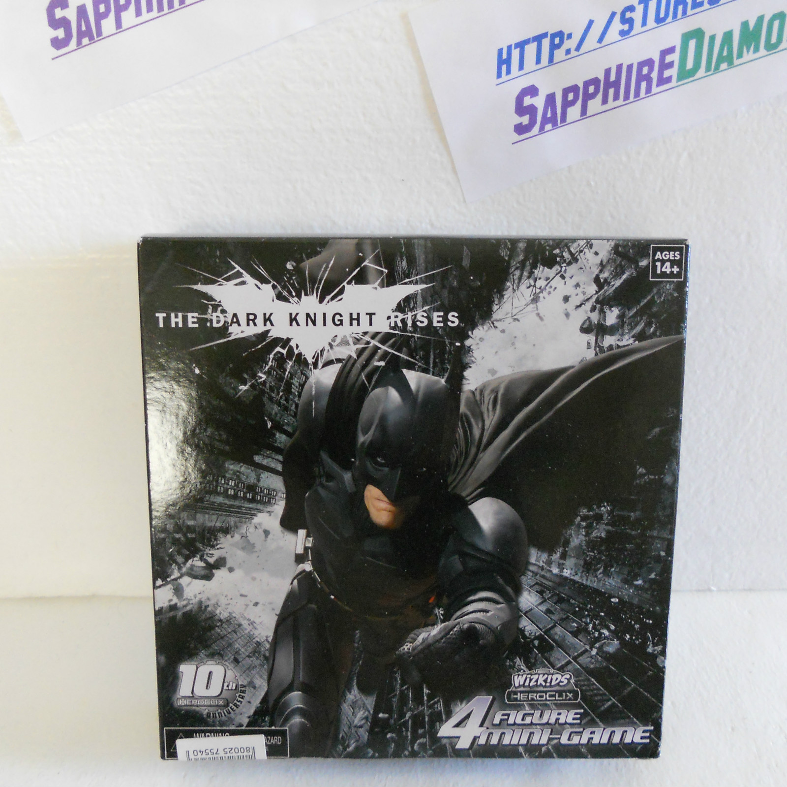 The Dark Knight Rises 4 Figure Mini-game Heroclix Wizkids Game BRAND NEW !!!