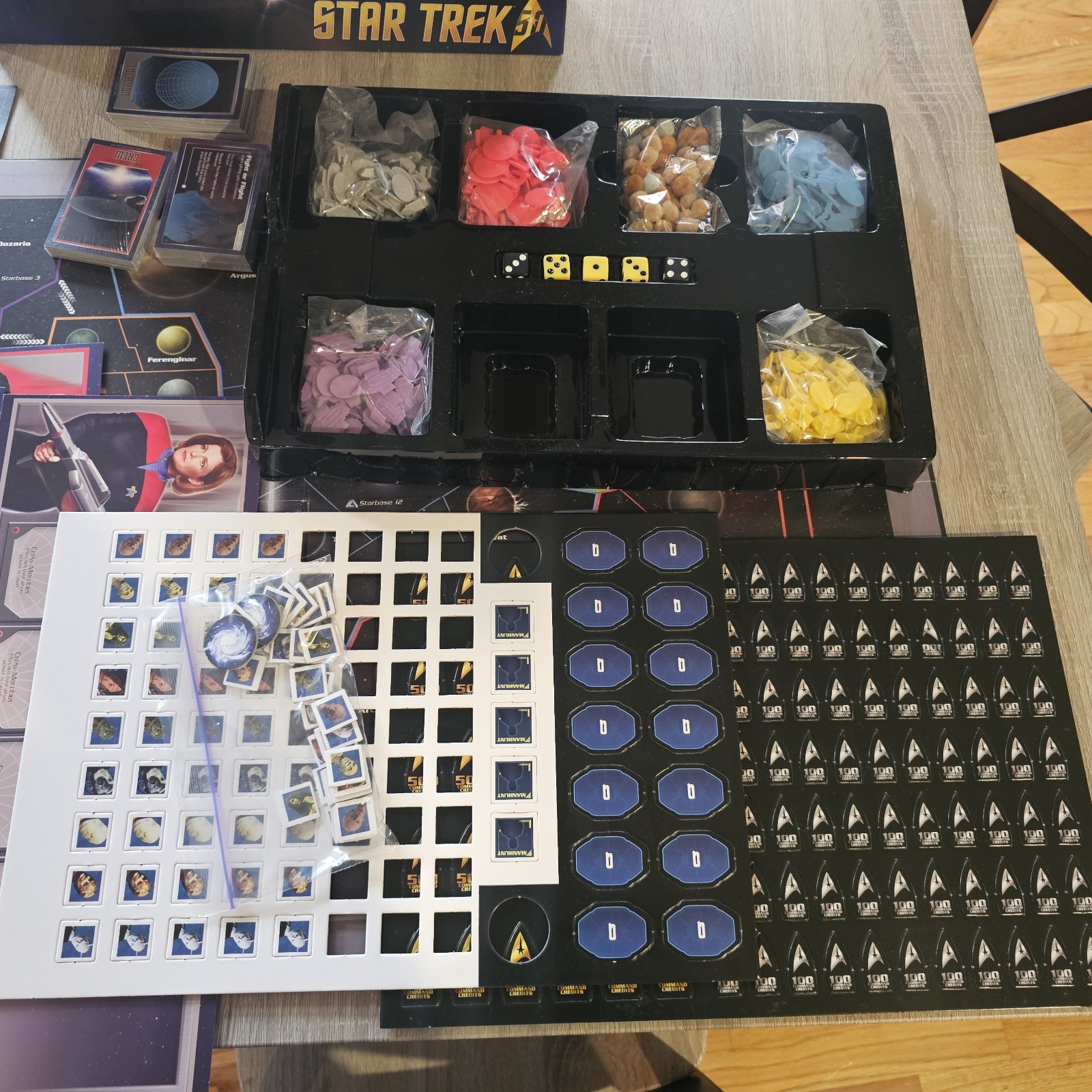 Star Trek 50th Anniversary Edition Risk Board Game New