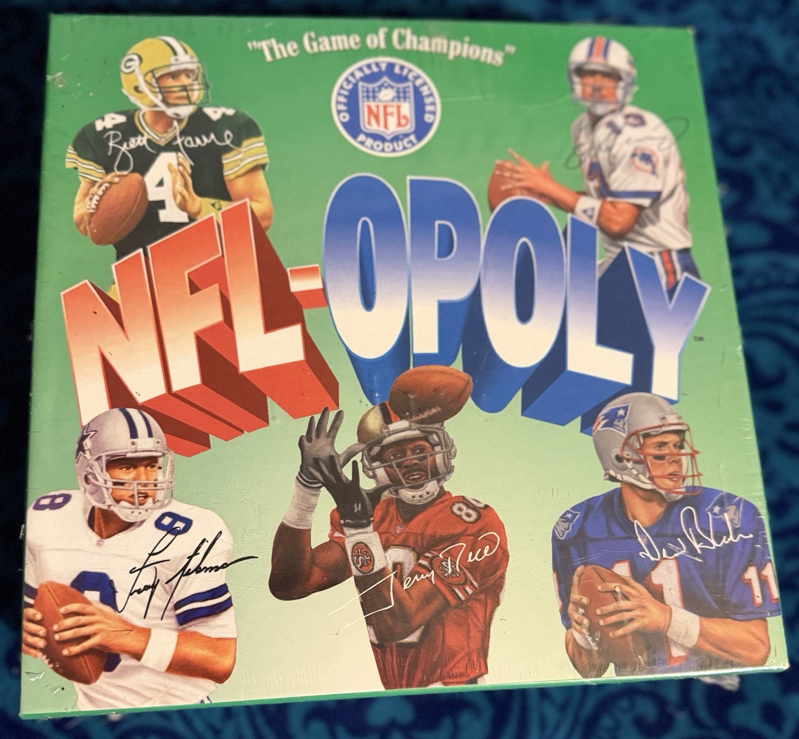 vintage NIB 1994 NFL-OPOLY BOARD GAME Football SEALED officially licensed NEW