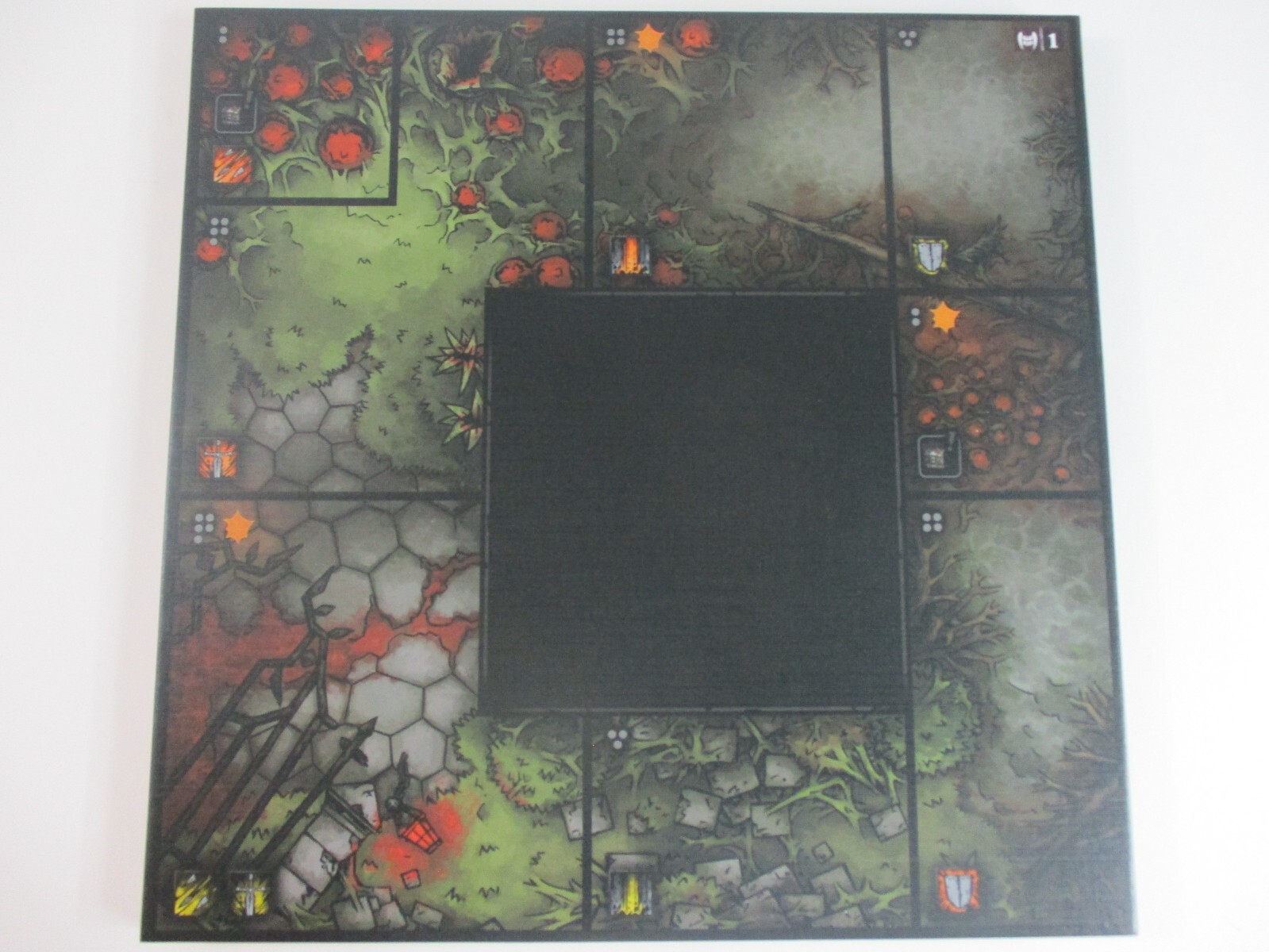 Darkest Dungeon: CRIMSON COURT MAP TILES & CARDS Mythic Games NEW!!