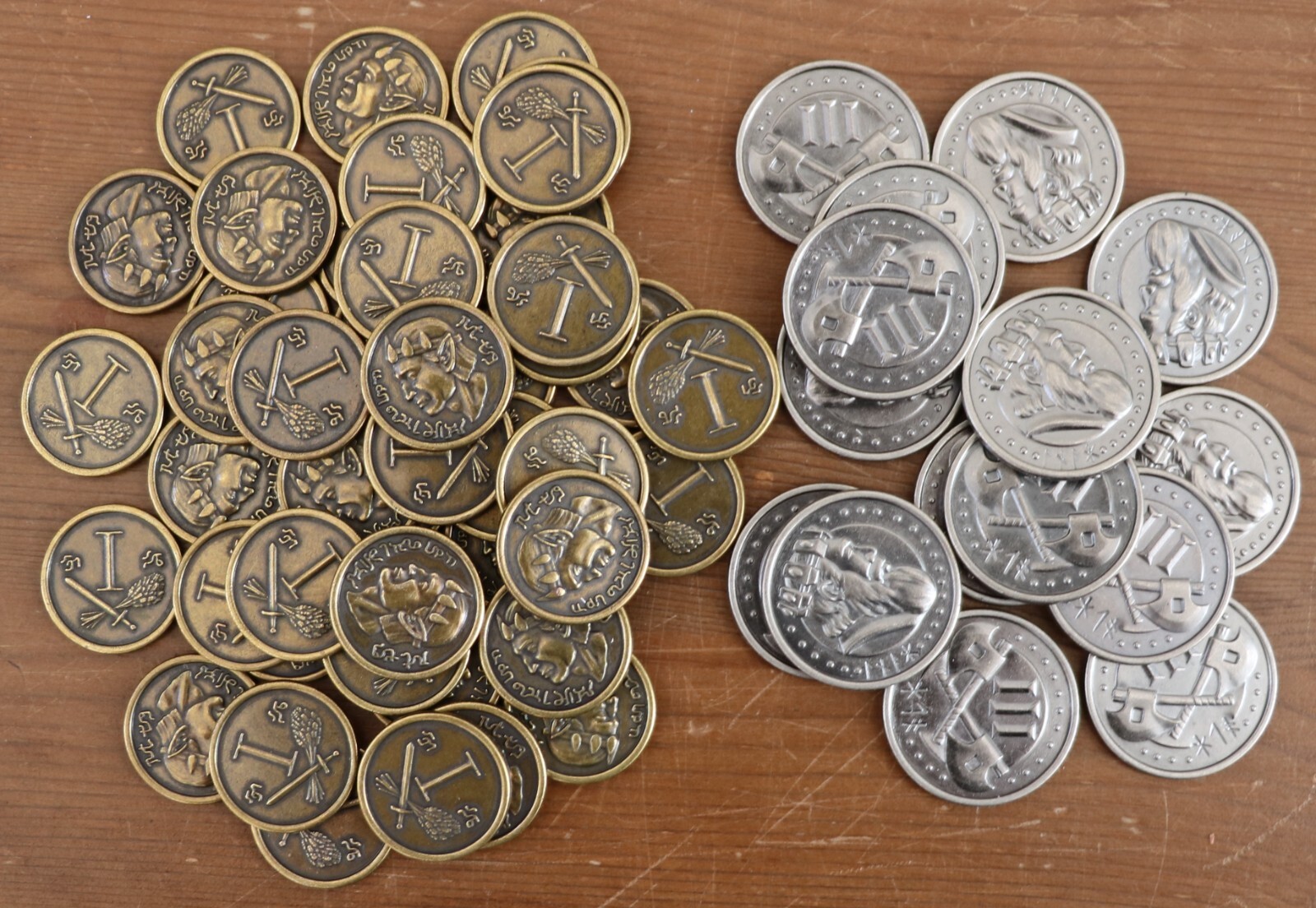 Roll Player Metal Coins Upgrade x60 New Thunderworks Games