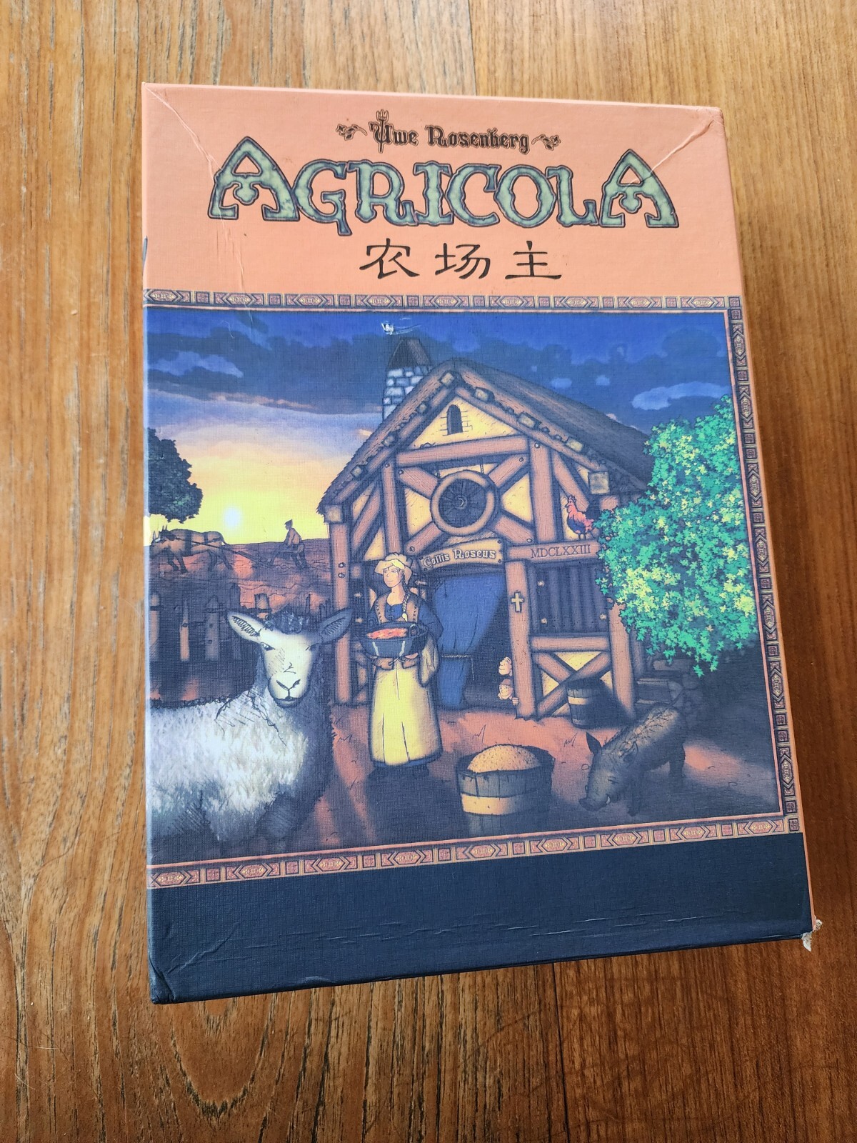 Agricola (Revised Edition) Chinese Edition Strategy Game Farming 12+ 1-4 players