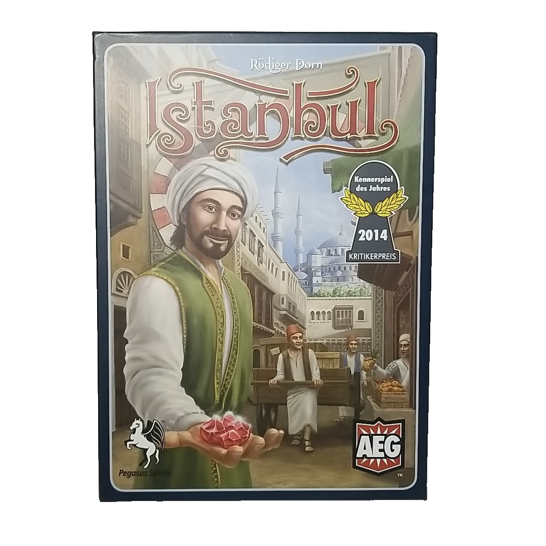 READ – ISTANBUL Base Board Game + Letters & Seals / Mocha & Basheesh Expansions