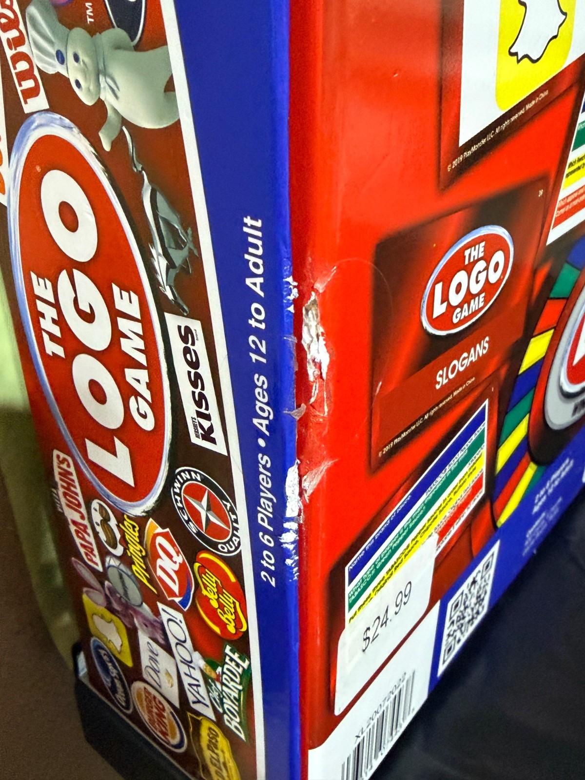 The Logo Board Game by PlayMonster 2 to 6 Players Ages 12+ Complete