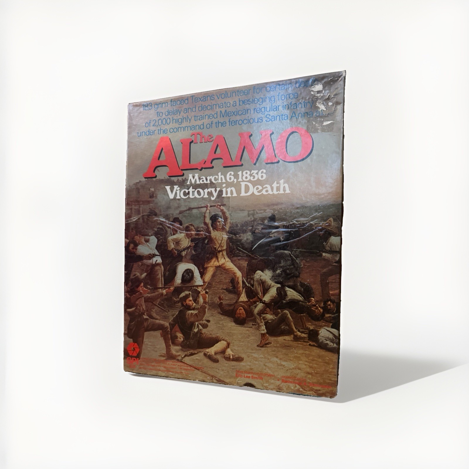 SPI The Alamo March 6, 1836 Vintage War Board Game Complete 2+ Players 12+