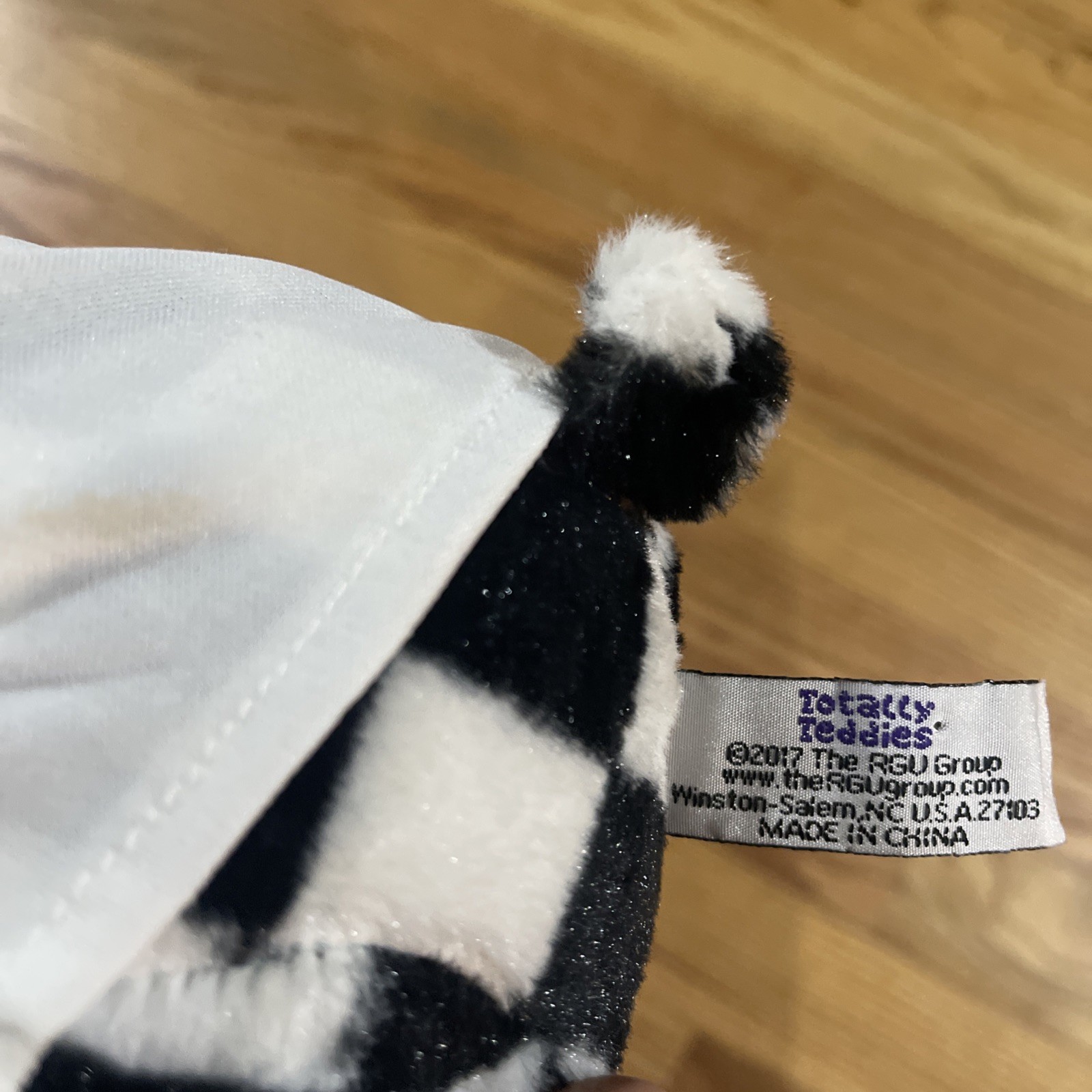 Checkers Bear. Cartoon Network Rare- Still Has Tags Attached.
