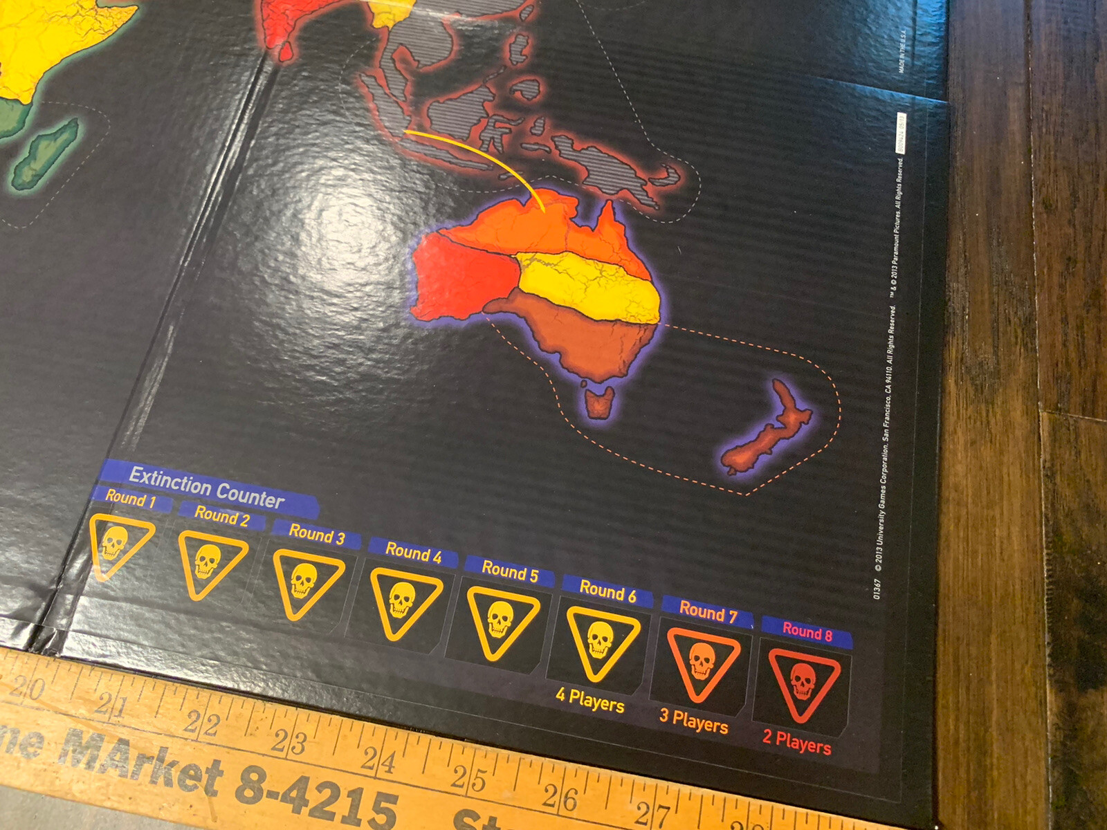 World War Z Role Play Board Game New Unplayed Zombie Game Brad Pitt Age 12+ Mint