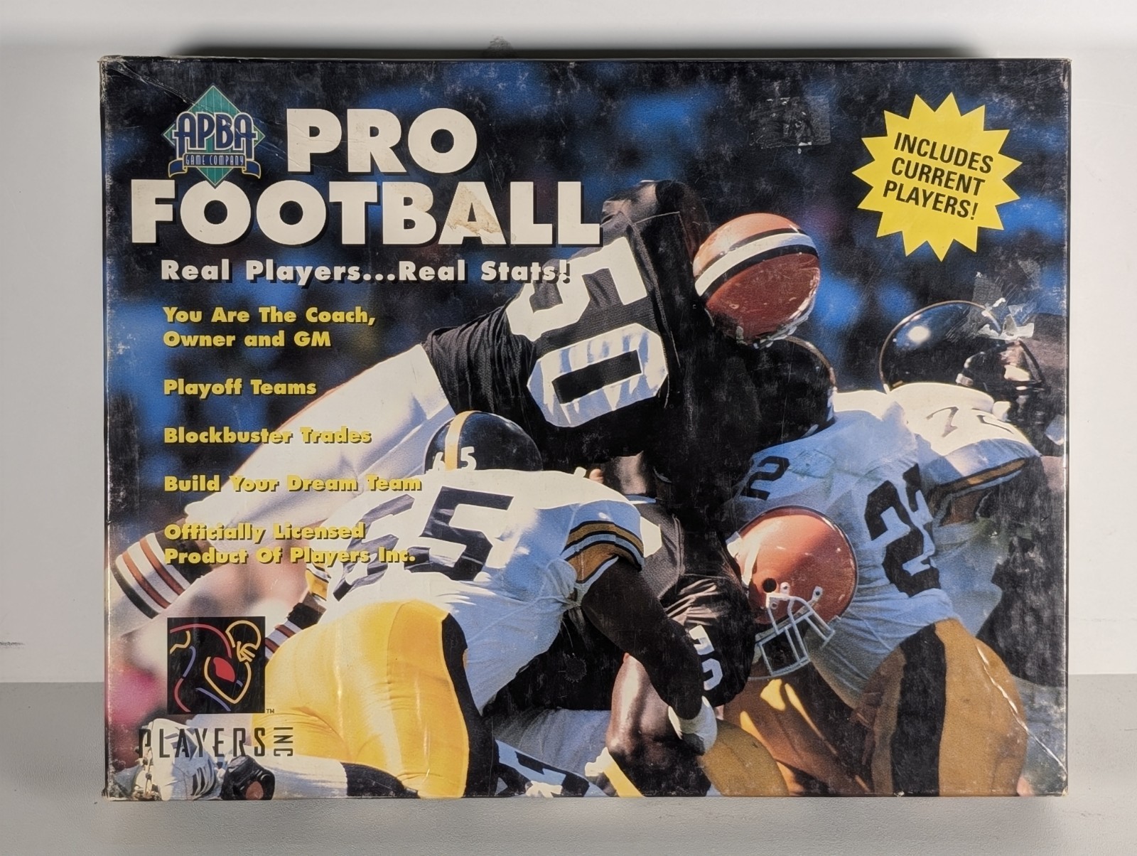 Partial APBA Pro Football Limited Edition Game 1994-95 (Dallas & Pittsburgh)