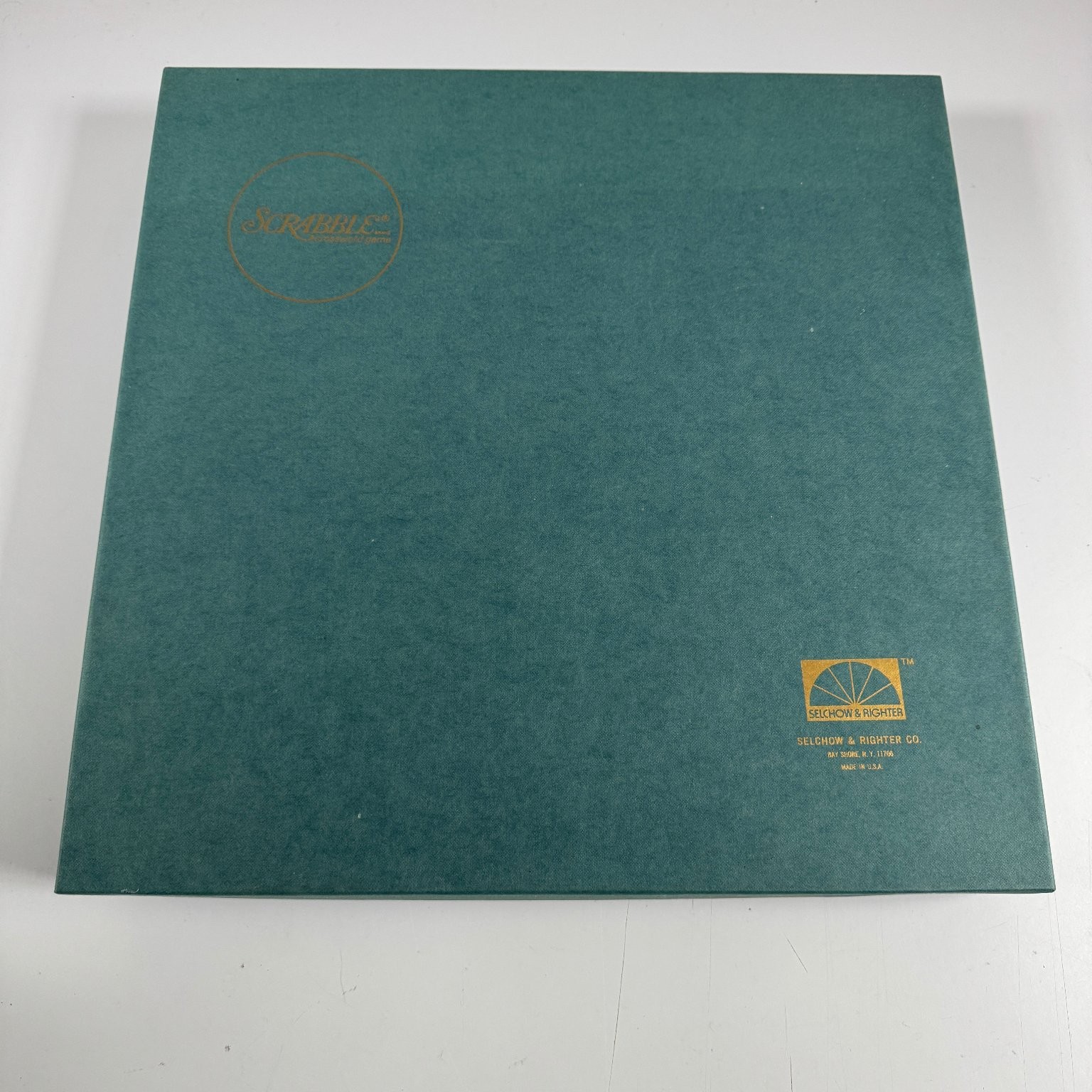 Scrabble Selchow & Righter Braille No.76 Board Game 2-4 Players 1980