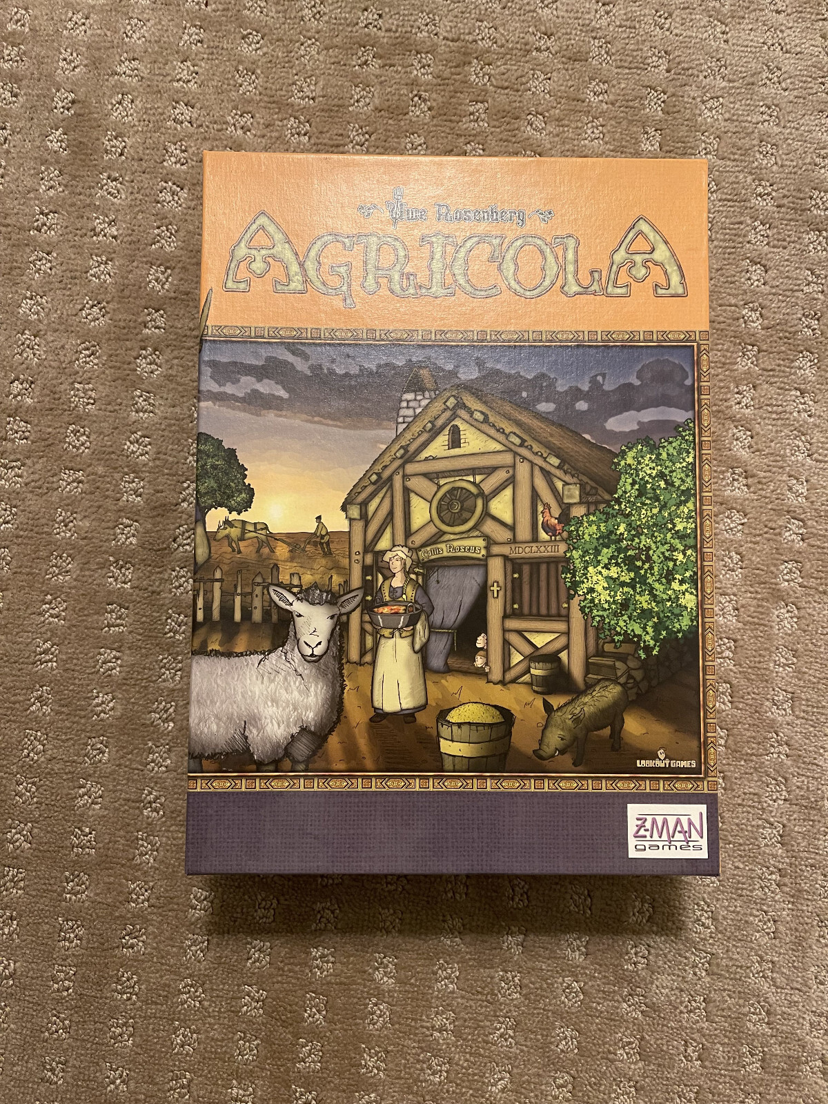 Agricola Board Game – Complete Open, but never played