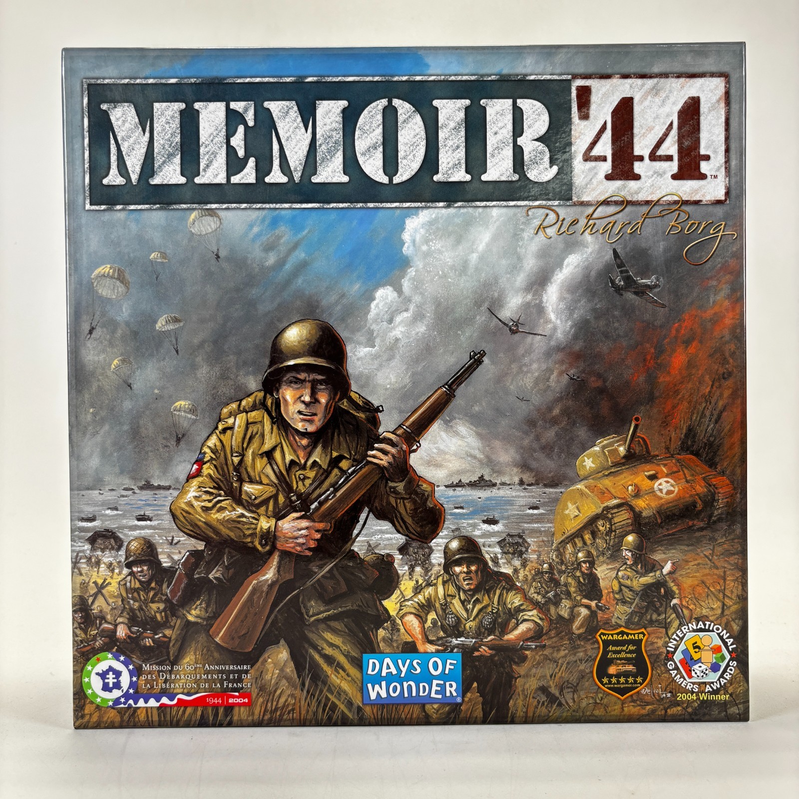 Memoir ’44 WWII Board Game – Historical Miniatures Strategy for 2-8 Players