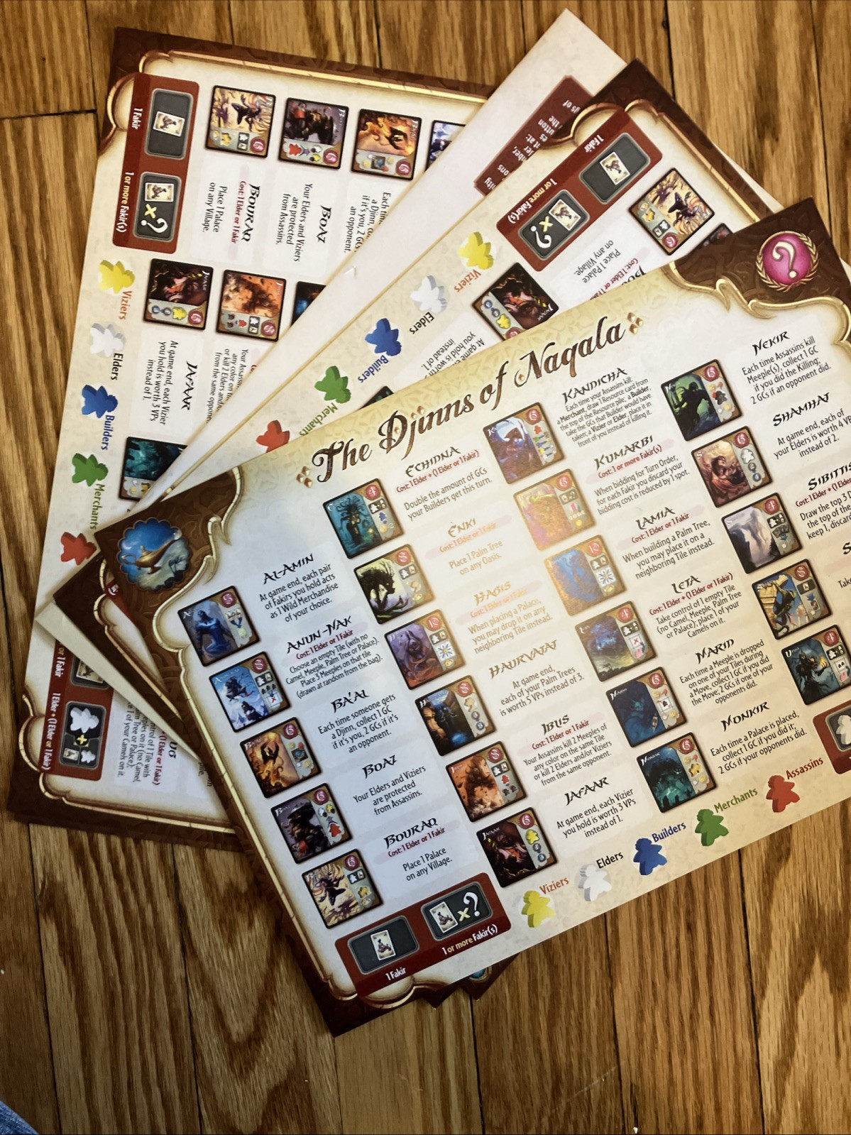 Days of Wonder Board Games Five Tribes Box VG/NM