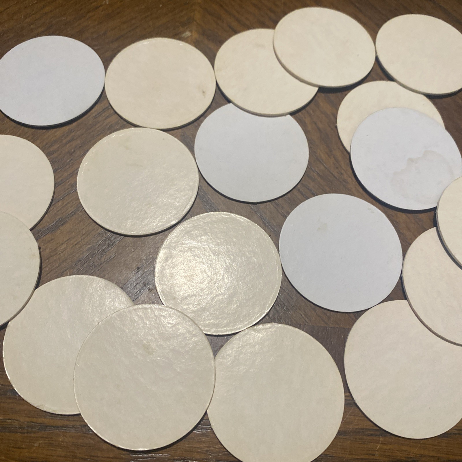 VTG 1990s Comic Book POGs / Milk Caps 28 Marvel & DC – Venom, Wolverine Magneto