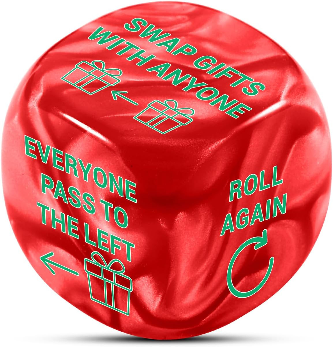 Santa Swap Gift Exchange Dice Gag Gifts Funny Adult Christmas Dice Gift Exchange