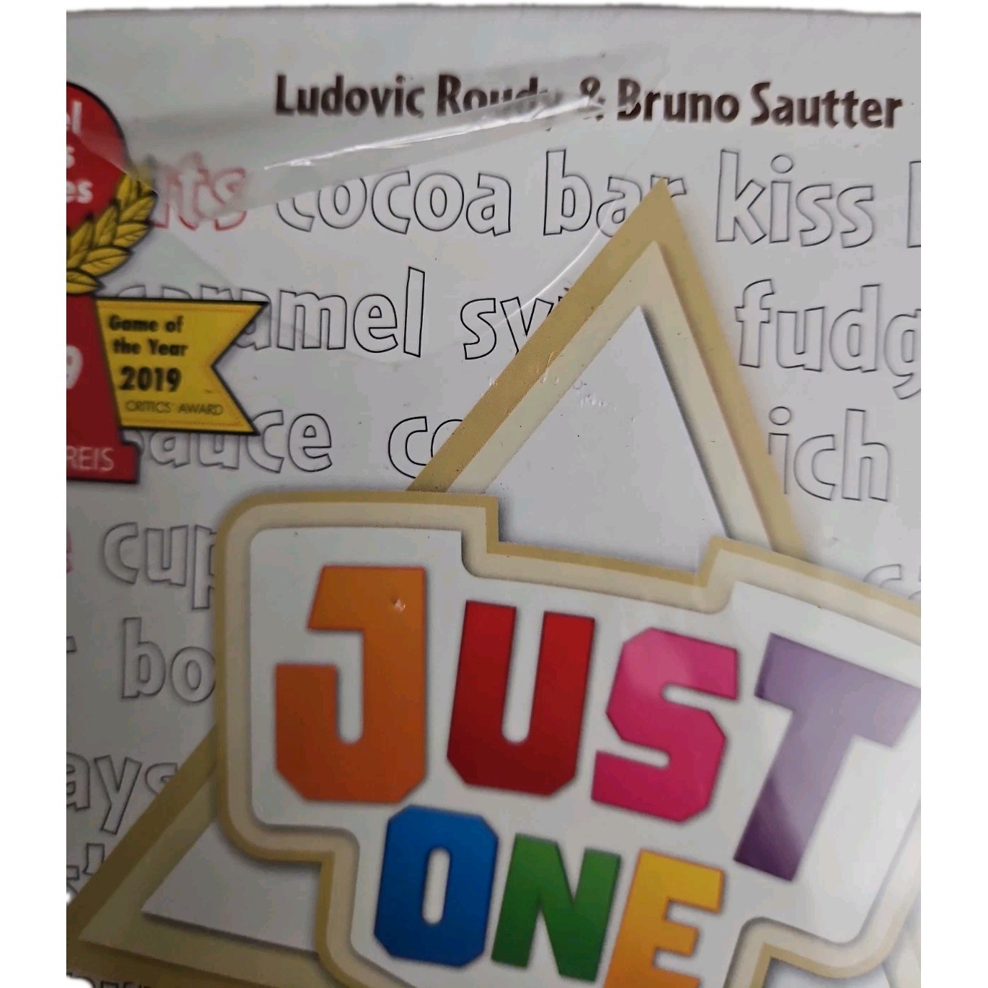 Just One Board Game (Sealed) – Cooperative Party Word Game, Ages 8+, 3-7 Players