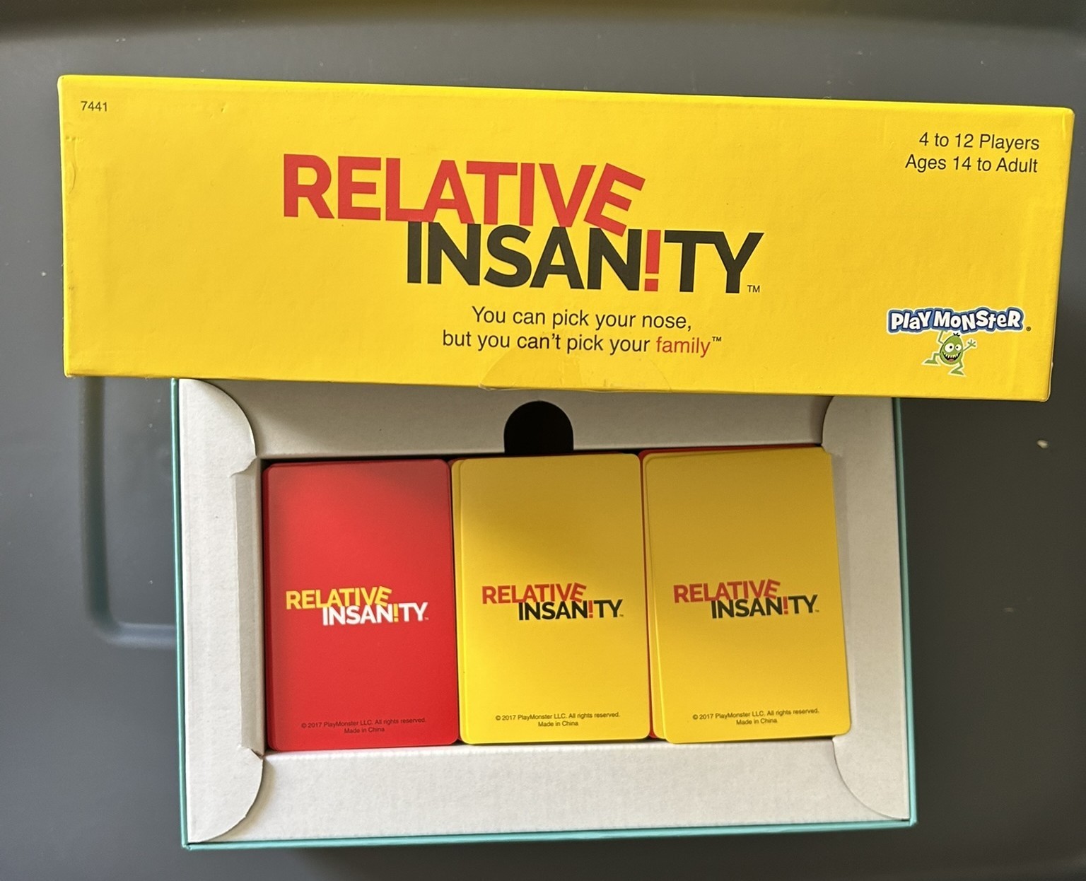 Relative Insanity Board Game Designed by Comedian Jeff Foxworthy