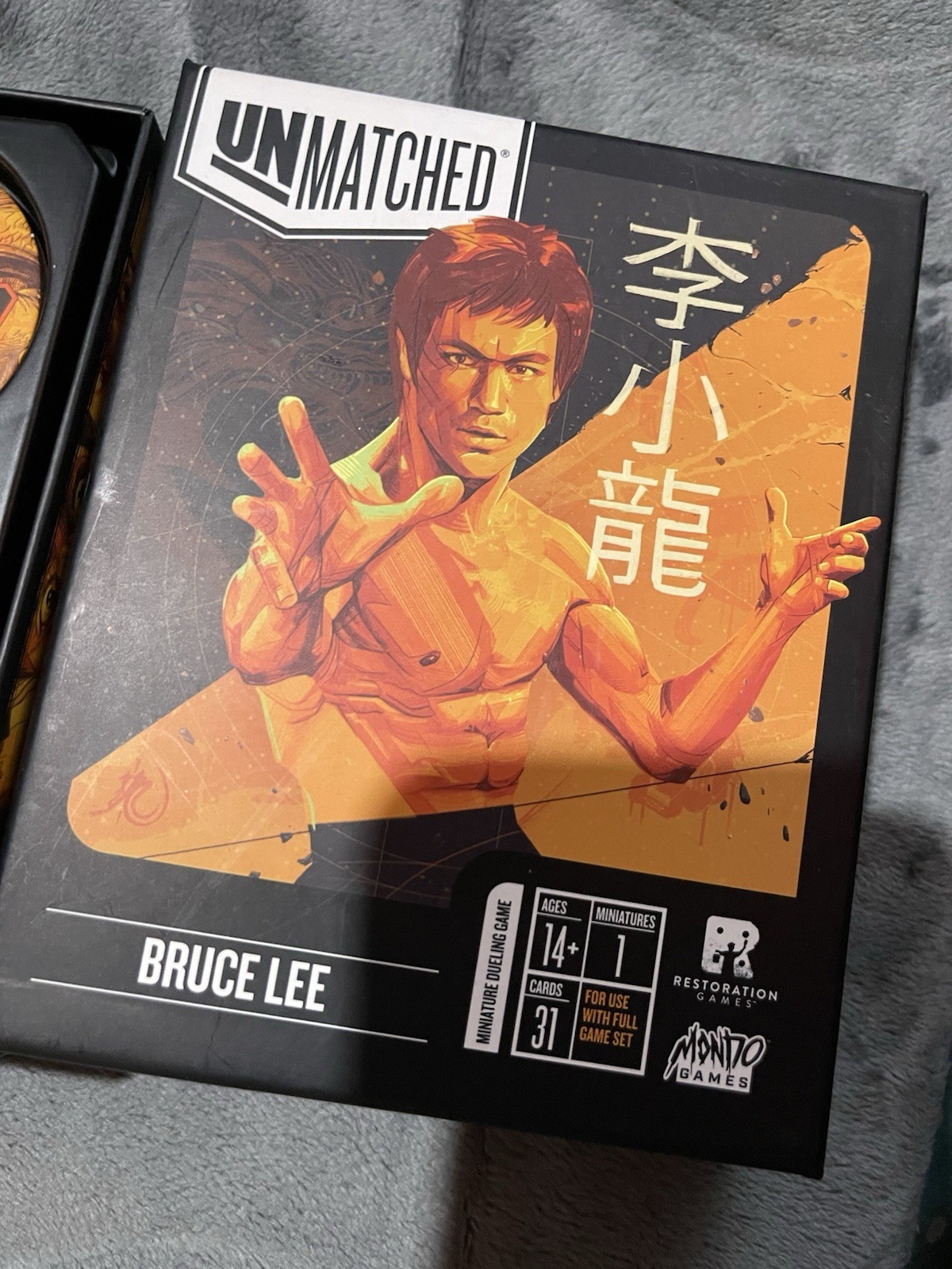 RESTORATION GAMES Unmatched BRUCE LEE Expansion Complete