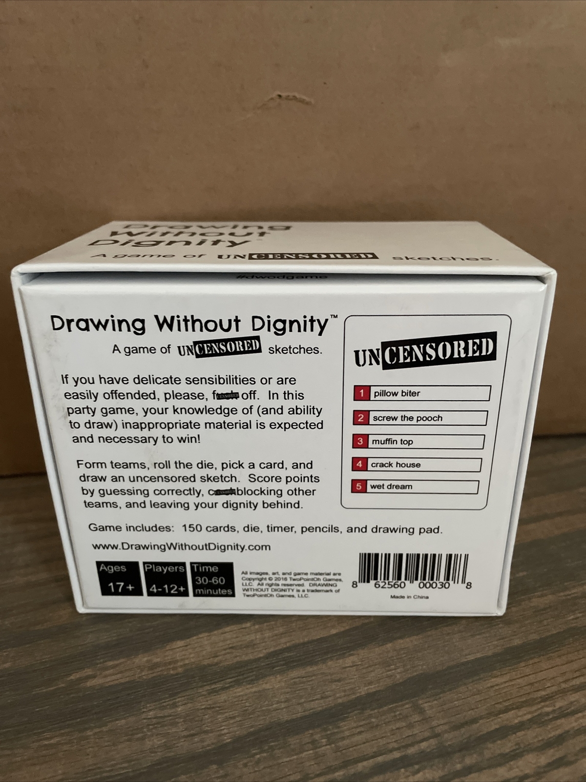 Adult Party game “Drawing Without Dignity” Award Winning of Uncensored Sketches