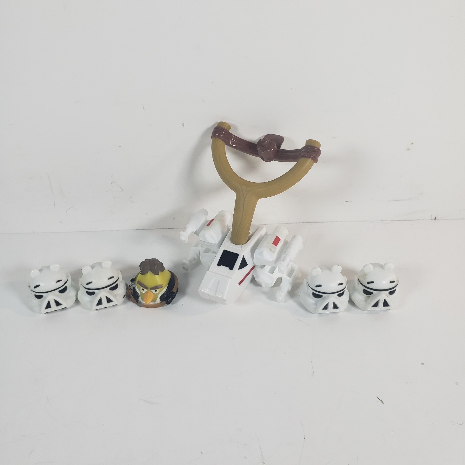 Angry Birds Jenga Star Wars Death Star Game Han Solo 4 Stormtroopers Launcher