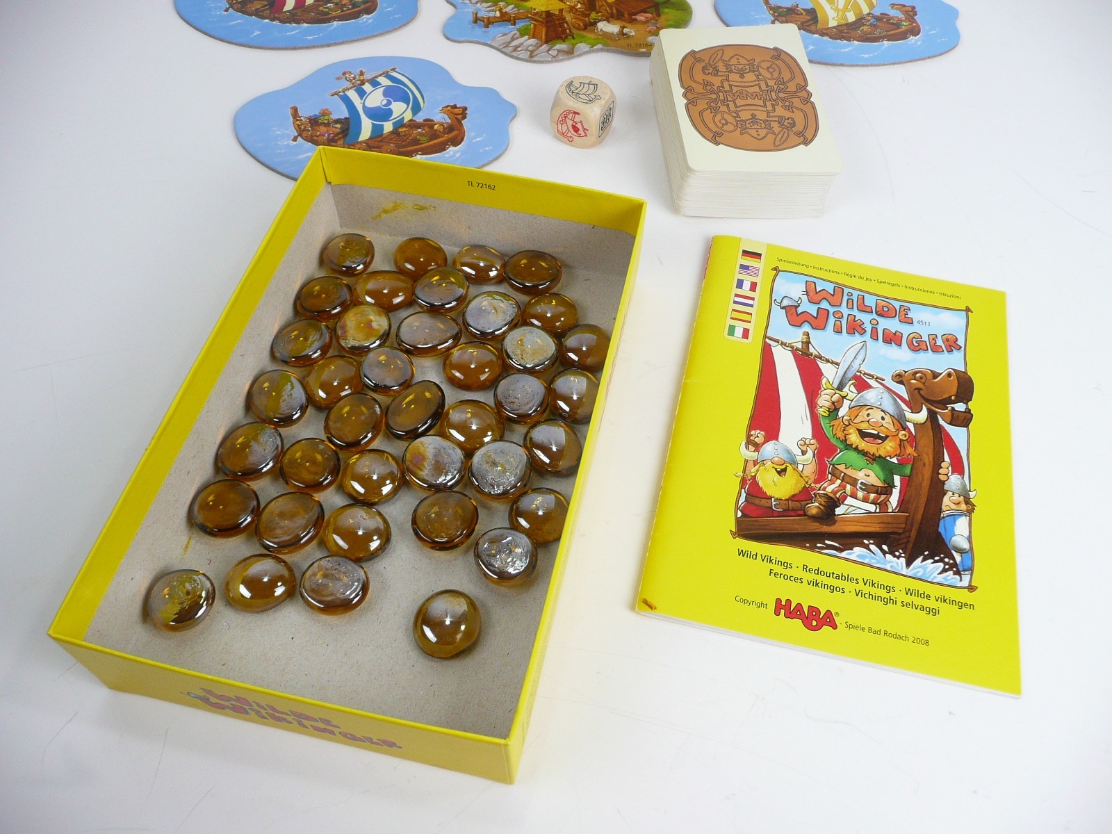 HABA Board Game Wilde Wikinger Wild Vikings Box Germany