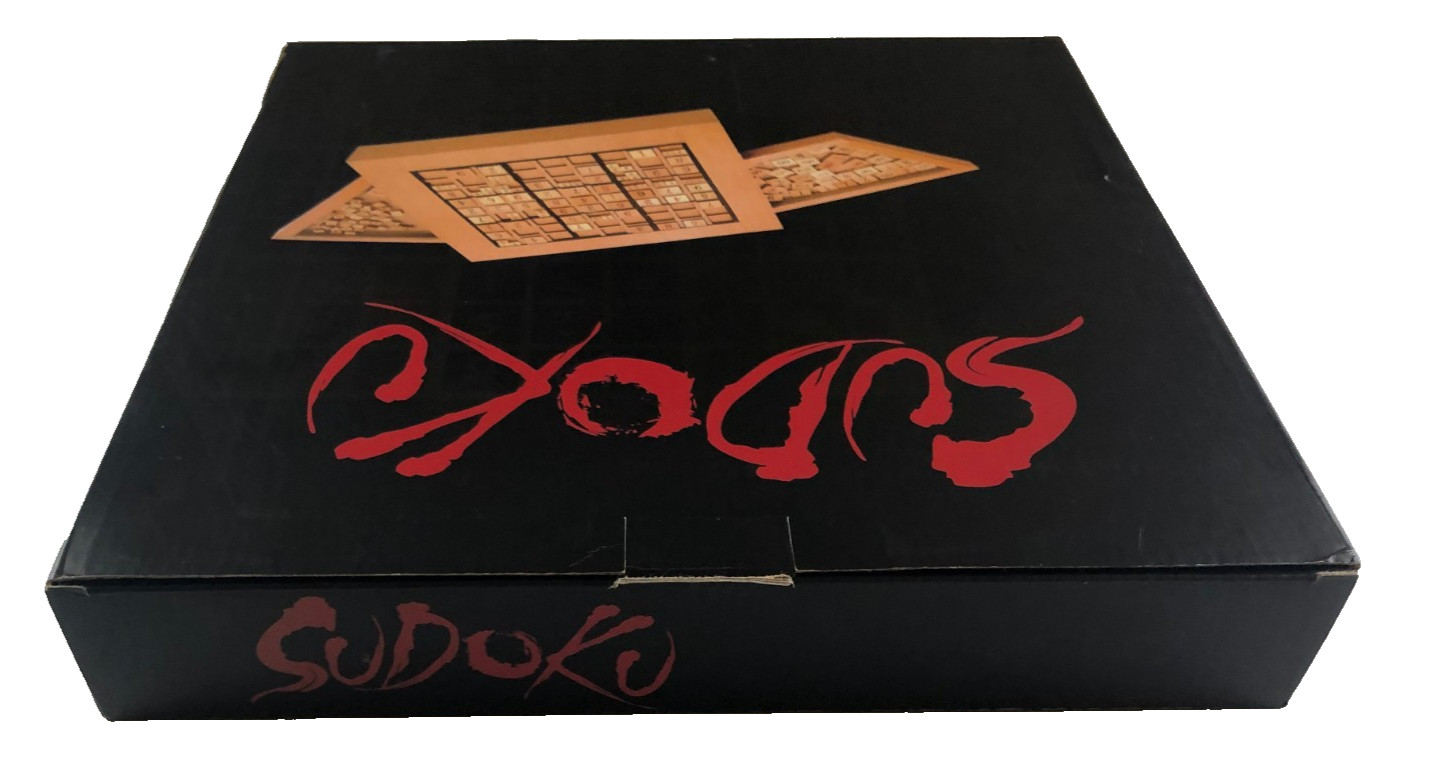 SUDOKU Wooden Game Board and Pieces – Wood Expressions, Inc. LN