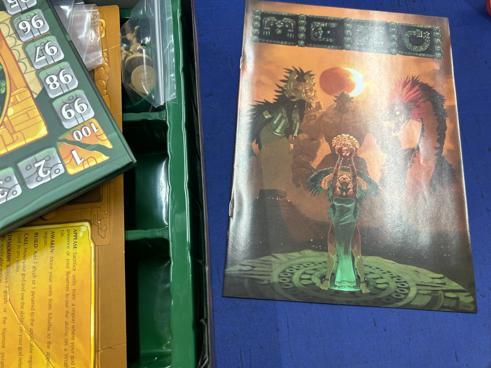 MEZO – Board Game Kolossal Games- Complete- Free Shipping