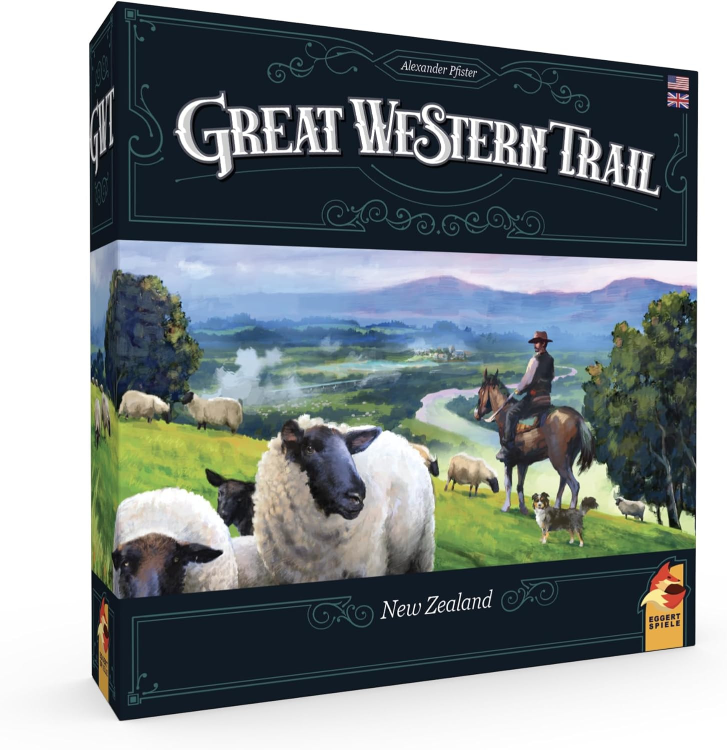 Great Western Trail 2Nd Edition New Zealand Board Game – Embark on a Unique Catt