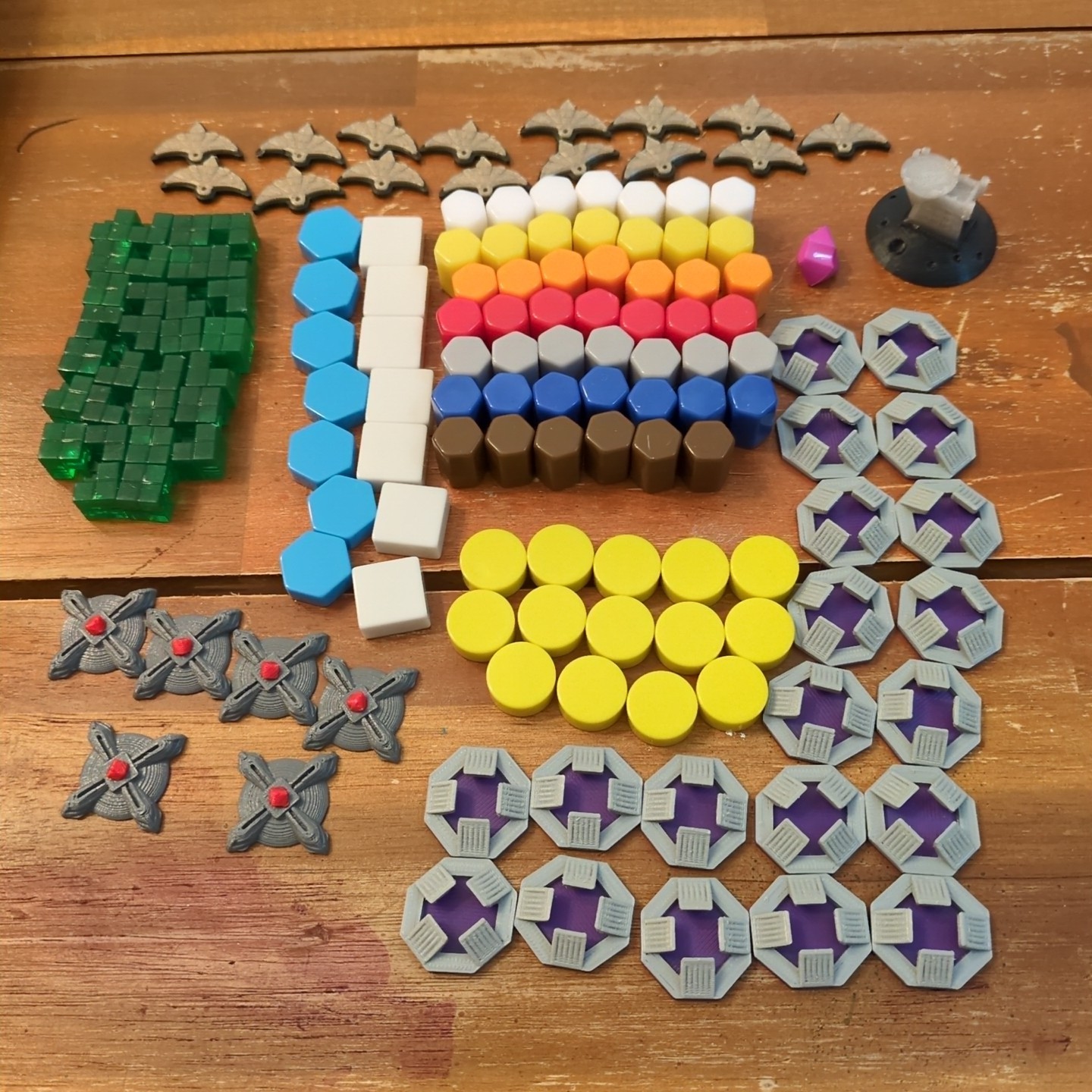 *Missing 1 Piece* Gaia Project Board Game With Folded Insert Z-Man Games