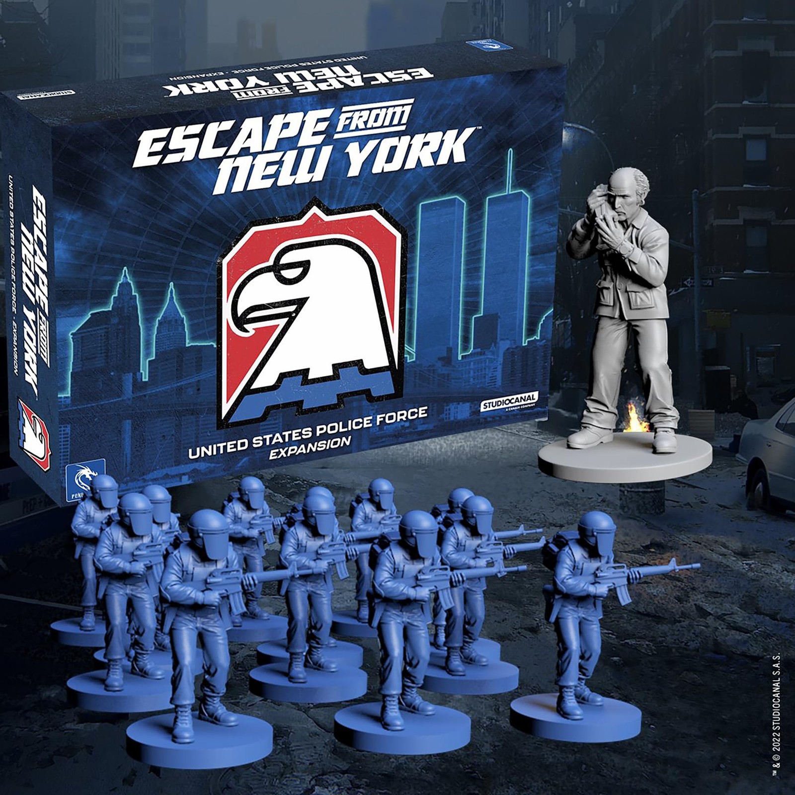 Escape from New York: US Police Forces Expansion – Hero Strategy Board Game