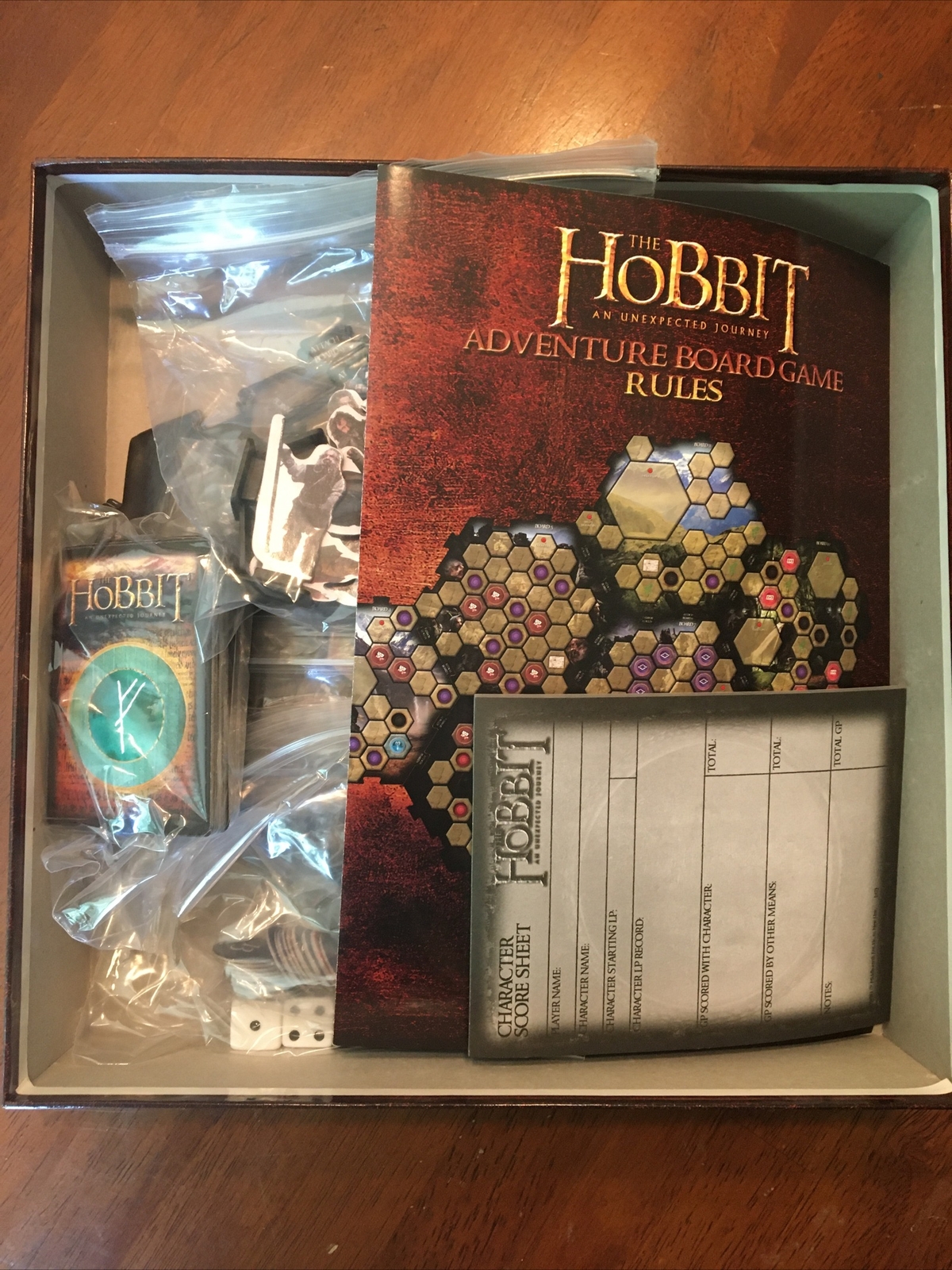 The Hobbit An Unexpected Journey Adventure Board Game Pressman Games