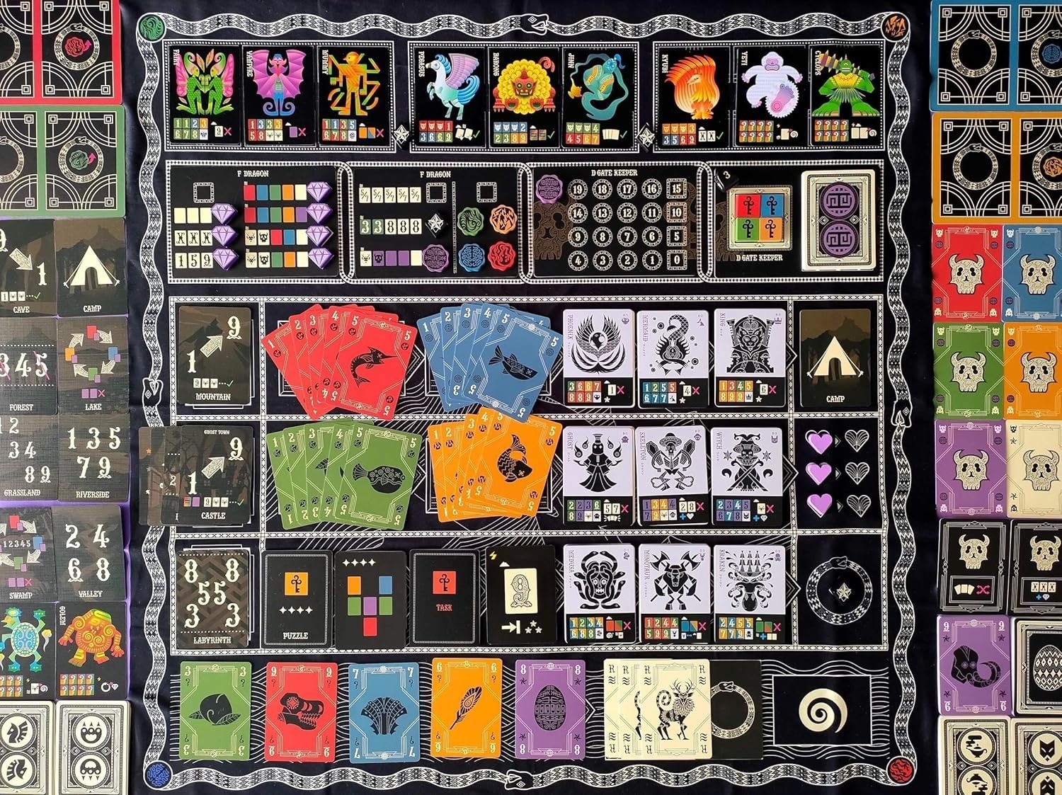 Eternal Decks Co-op Card Board Game 1–4 Players JP Ver. English Manual