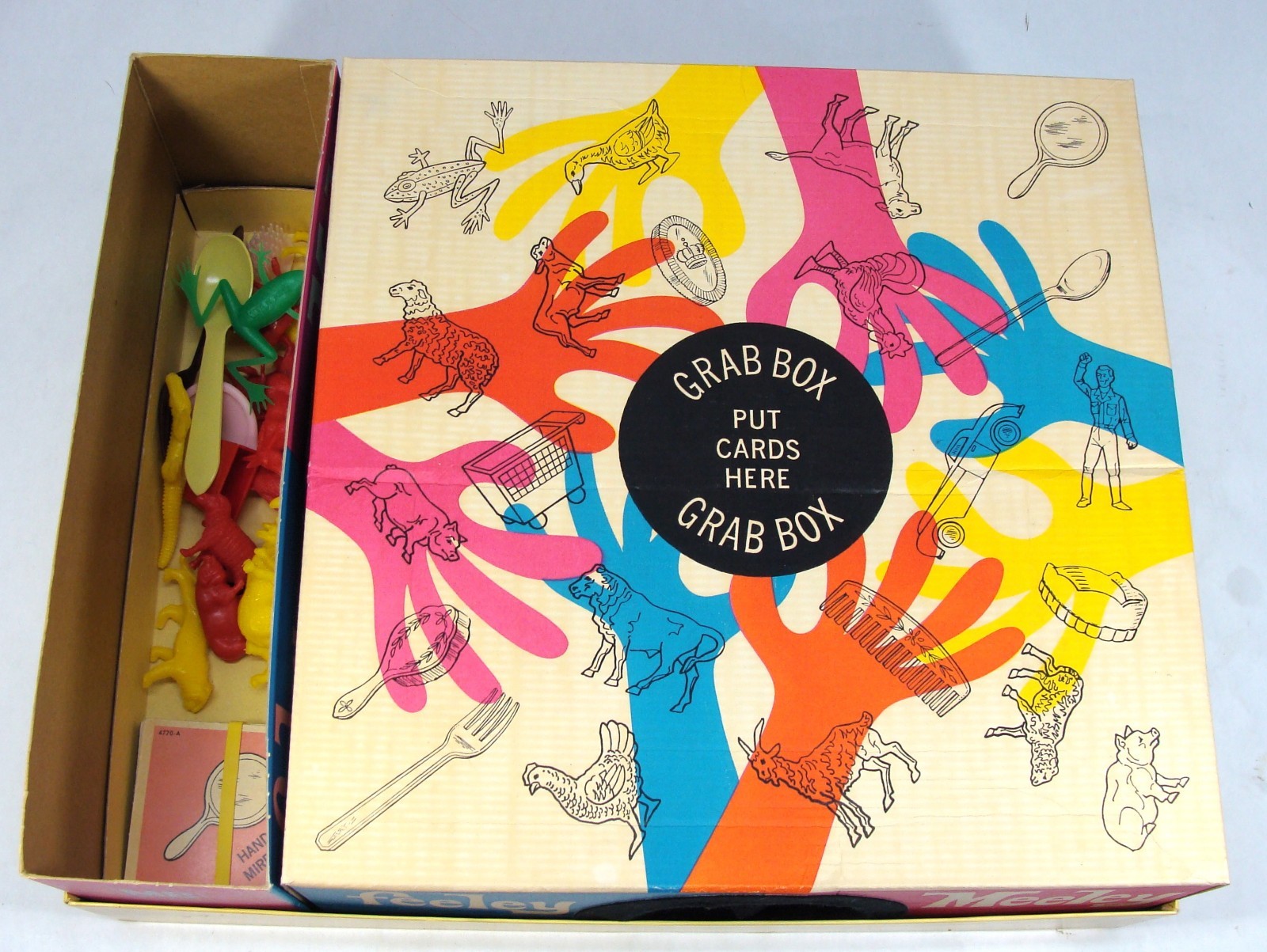 RARE VINTAGE 1967 MILTON BRADLEY FEELEY MEELEY GAME