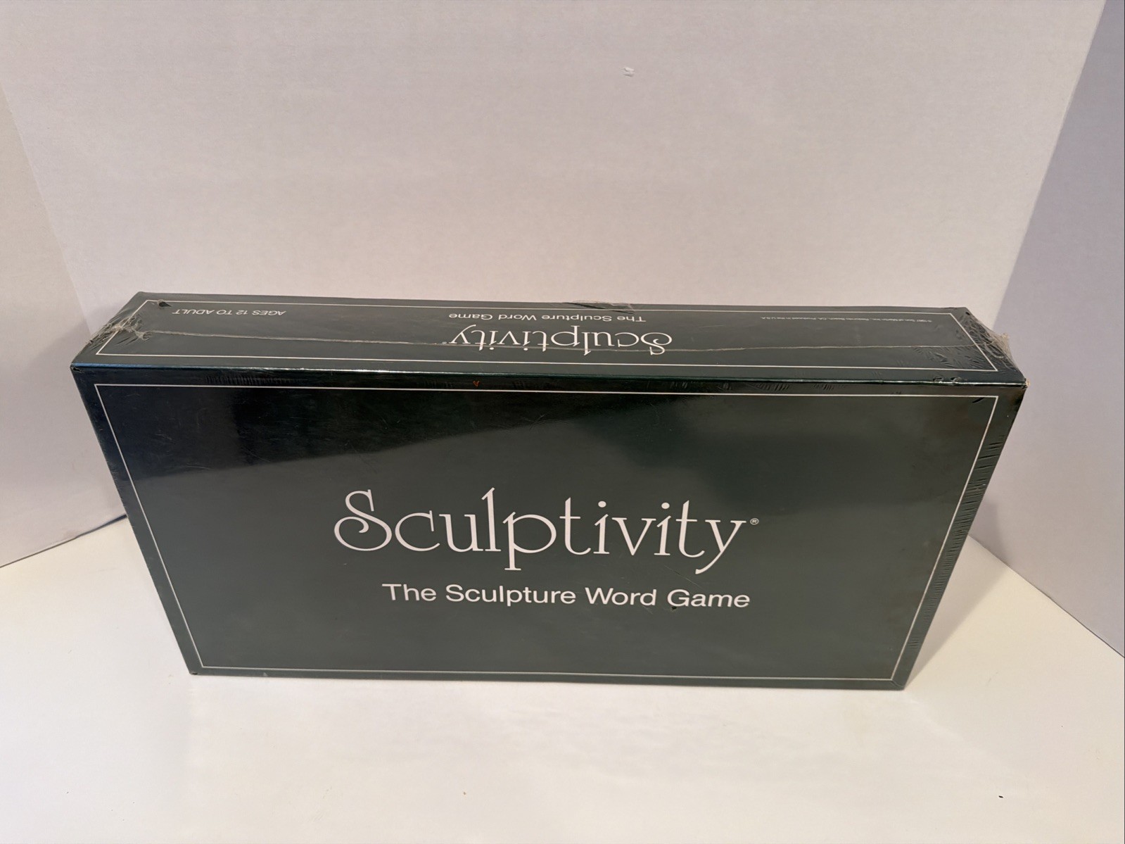 Sculptivity The Sculpture Word Game Clay Board Game New Sealed Vintage 1987