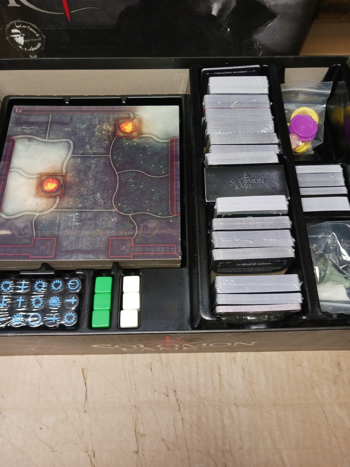 Solomon Kane Board Games- Puritan Pledge & Red Shadows. Both New. In French.
