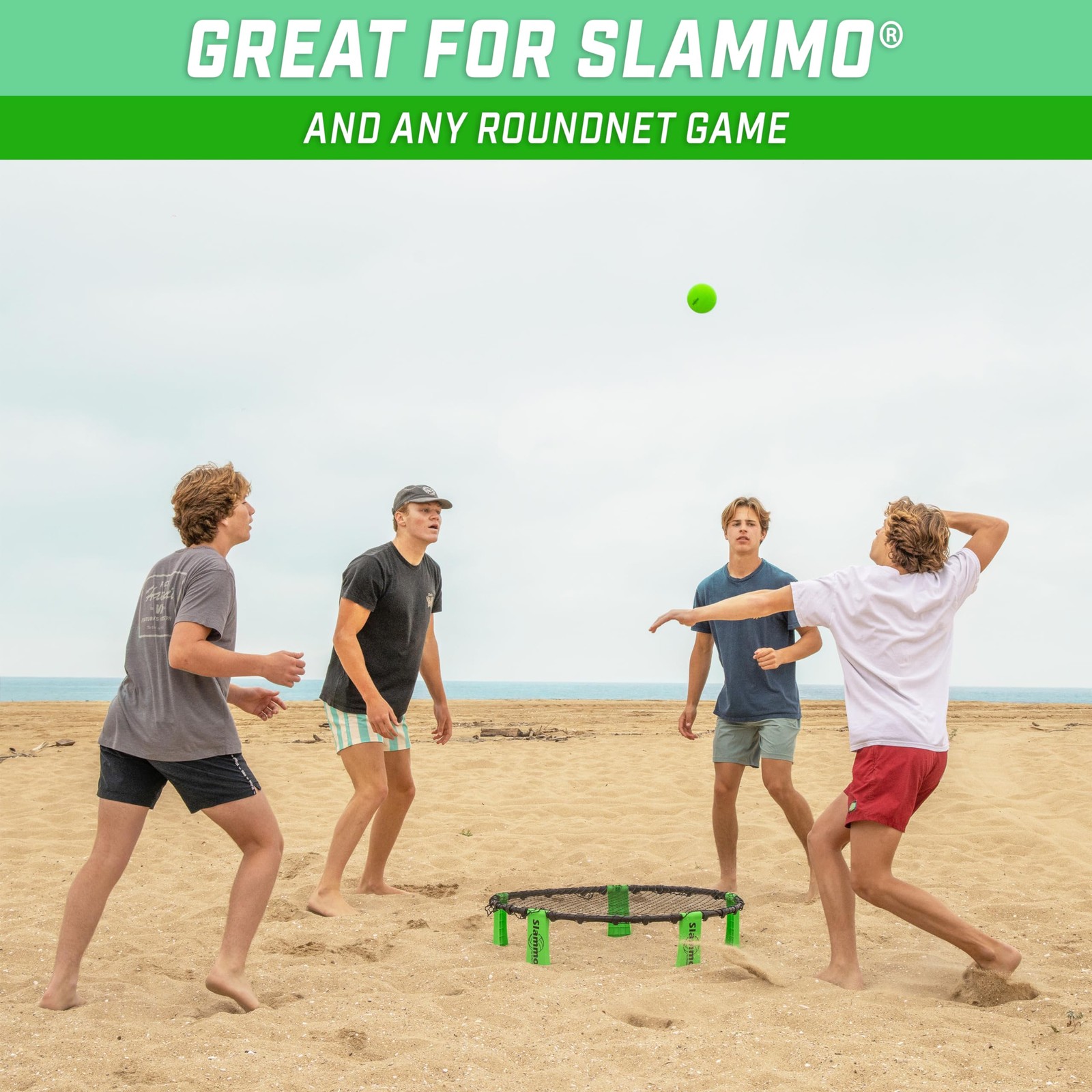Balls Replacement 9cm Competition Size Pack of 3 GoSports Slammo Official