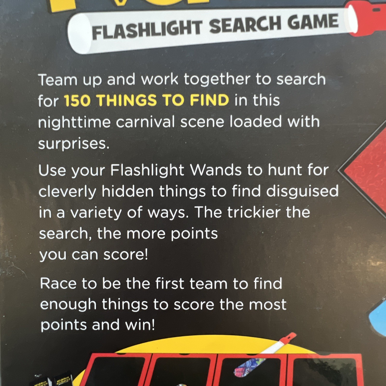 Highlights Hidden Pictures Board Game Flashlight Search Pre Owned
