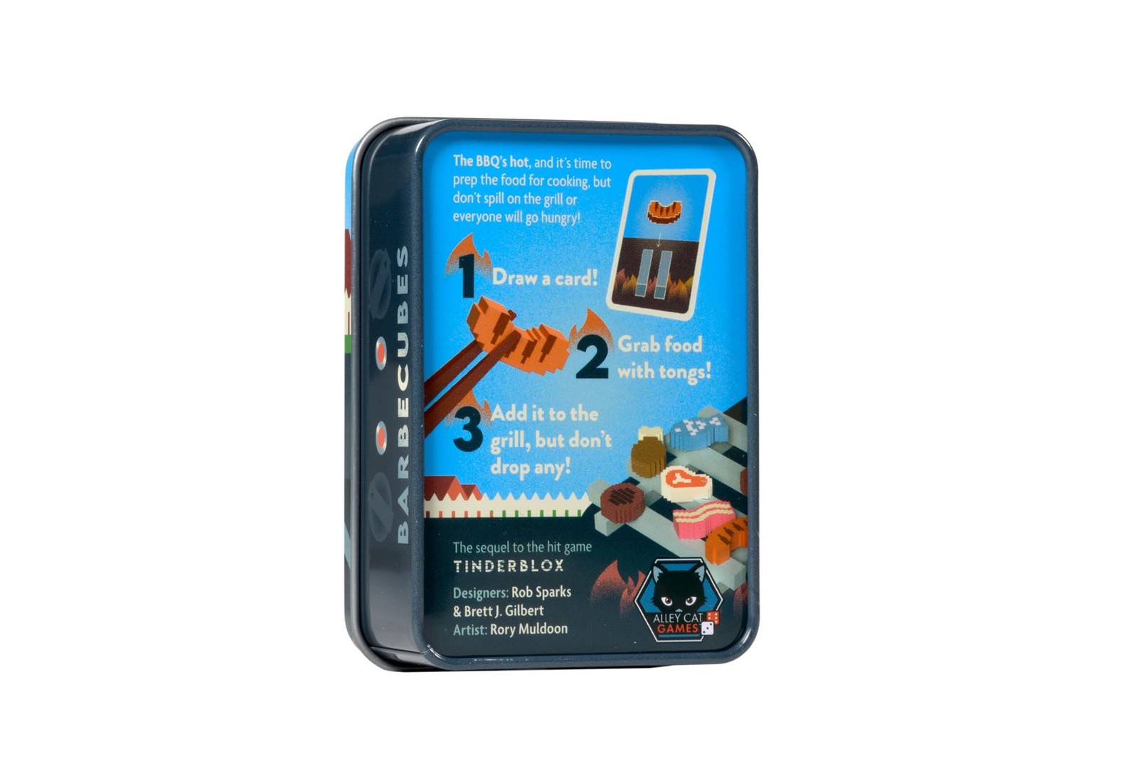 Barbecubes By Alley Cat Games For Ages 6 And Up 2 To 6 Players Fast-Paced Bbq