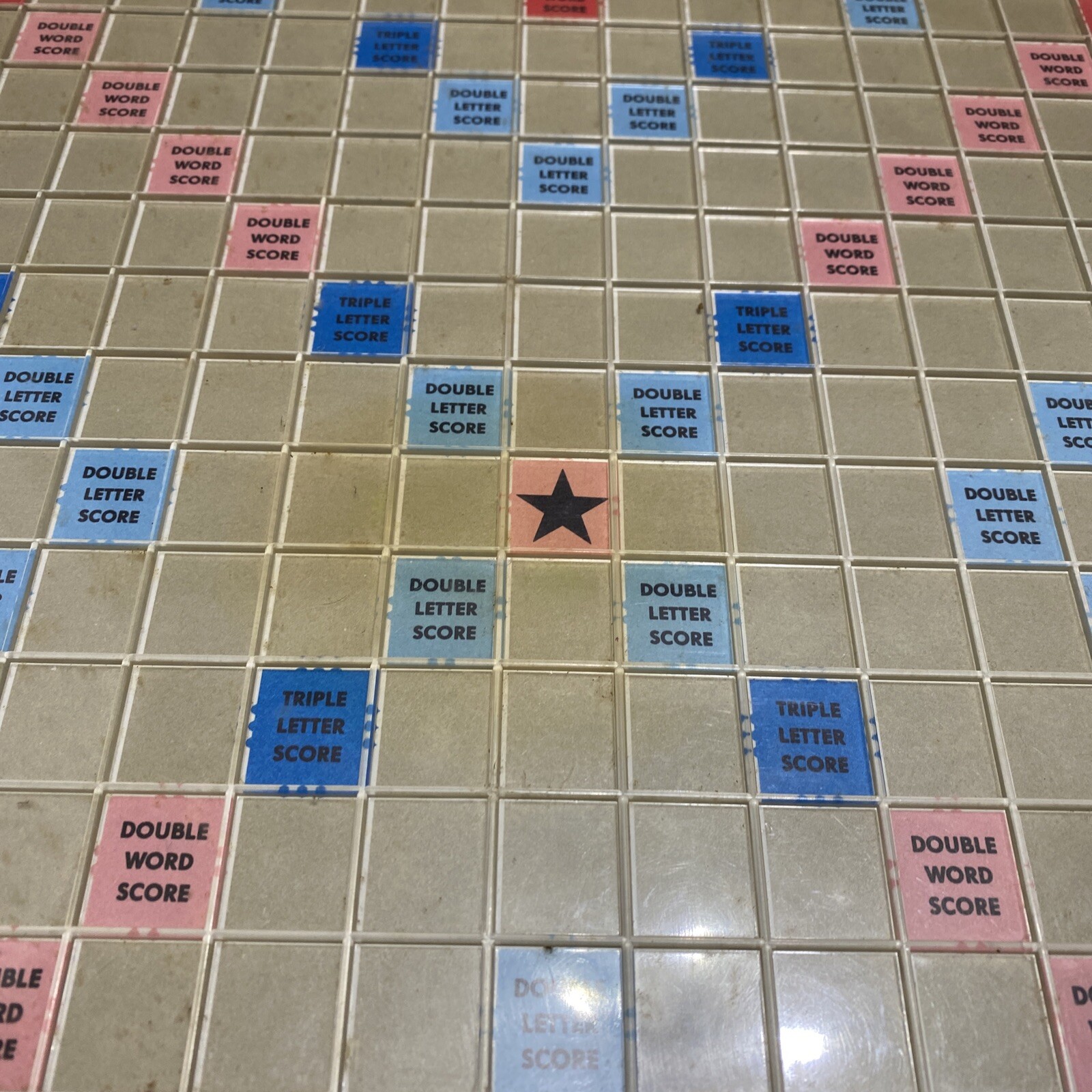 Vtg Scrabble Deluxe Edition Game Turntable Rotating Board 1989 100% Complete