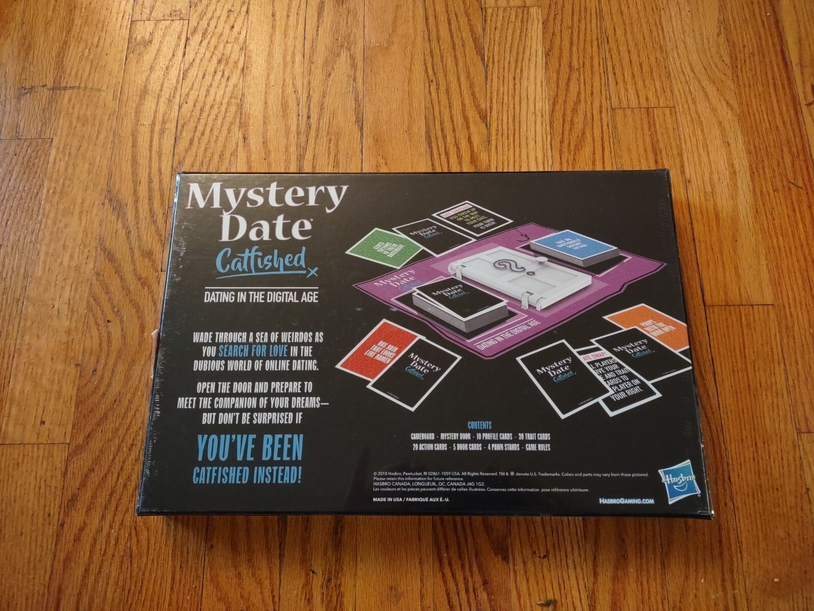 NEW Hasbro Classic Mystery Date Catfished Adults Parody Board Game