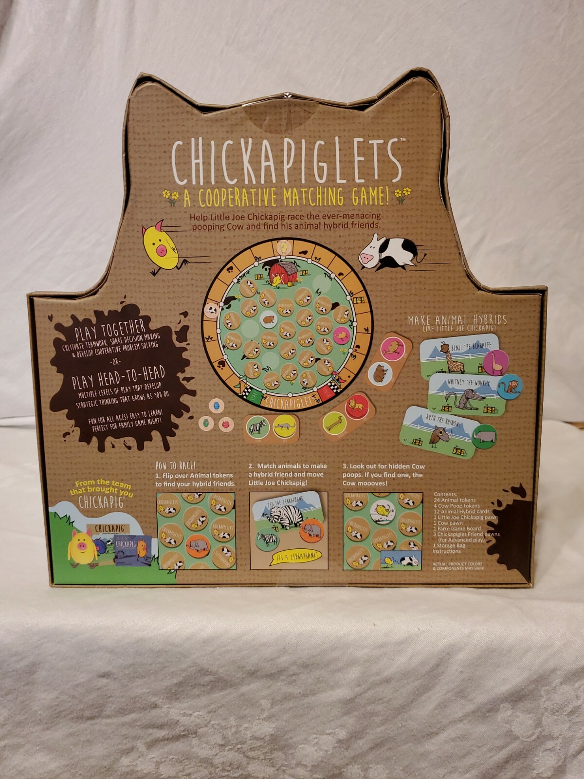 ChickaPiglets Animal Hybrid Matching Game for Kids **NEW**